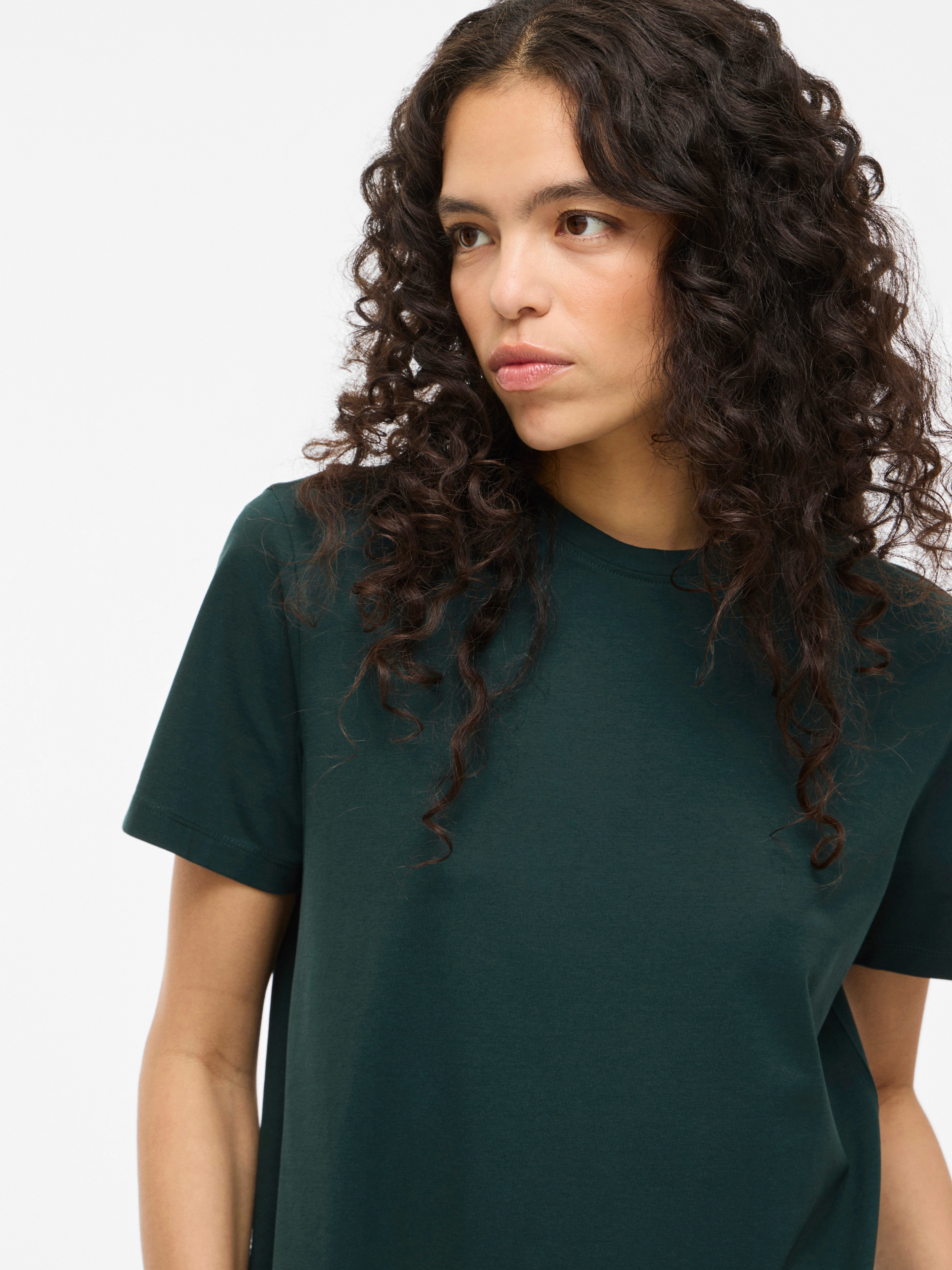 Vila Shirt met korte mouwen VINORA S/S T-SHIRT - NOOS