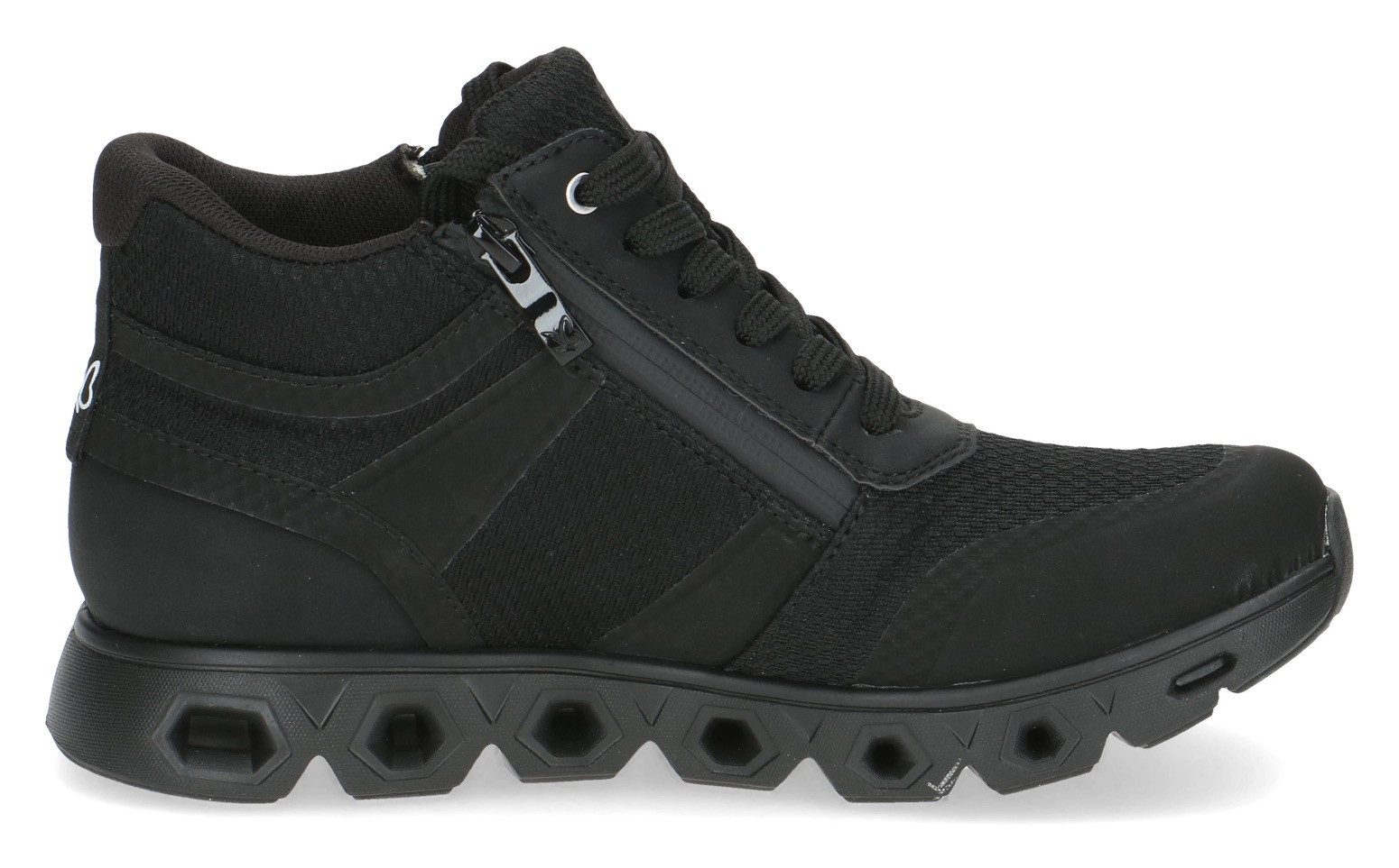 Caprice Plateausneakers , vrijetijdsschoen, lage schoen, veterschoen, comfortabele schoen in ruime breedte