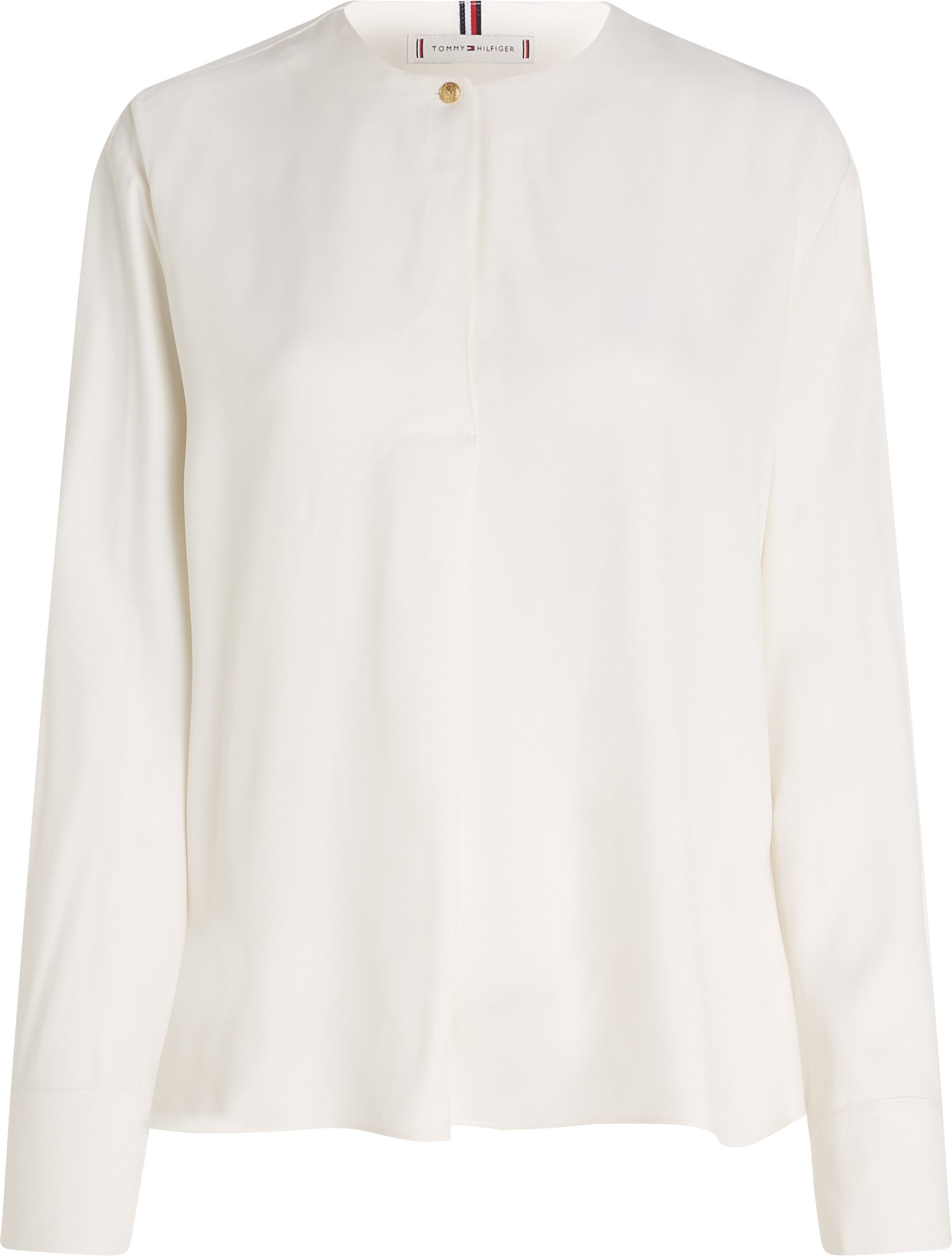 Tommy Hilfiger Blouse met lange mouwen met gestempeld logo