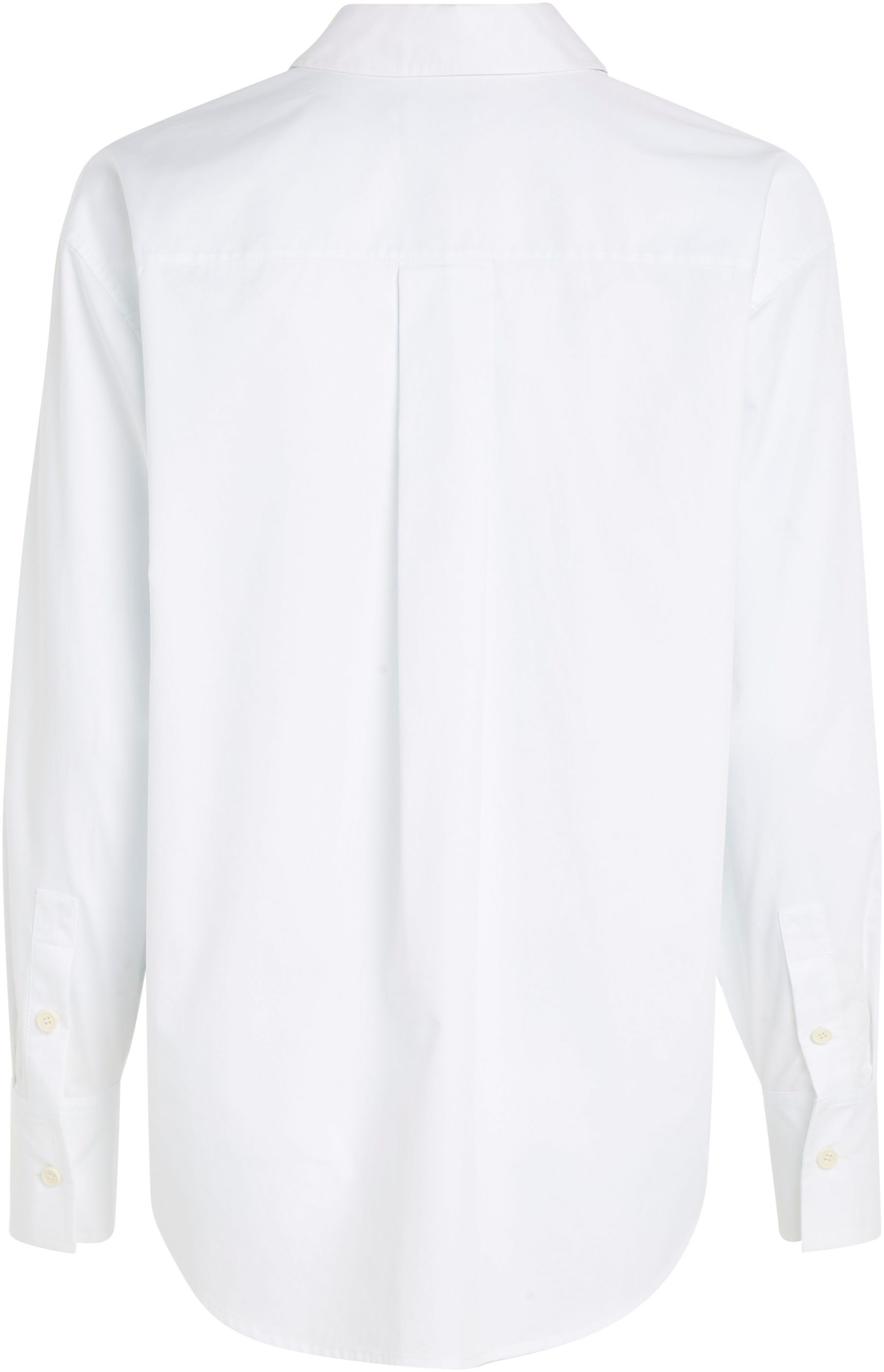 Calvin Klein Overhemdblouse RELAXED COTTON SHIRT met doorknoopsluiting