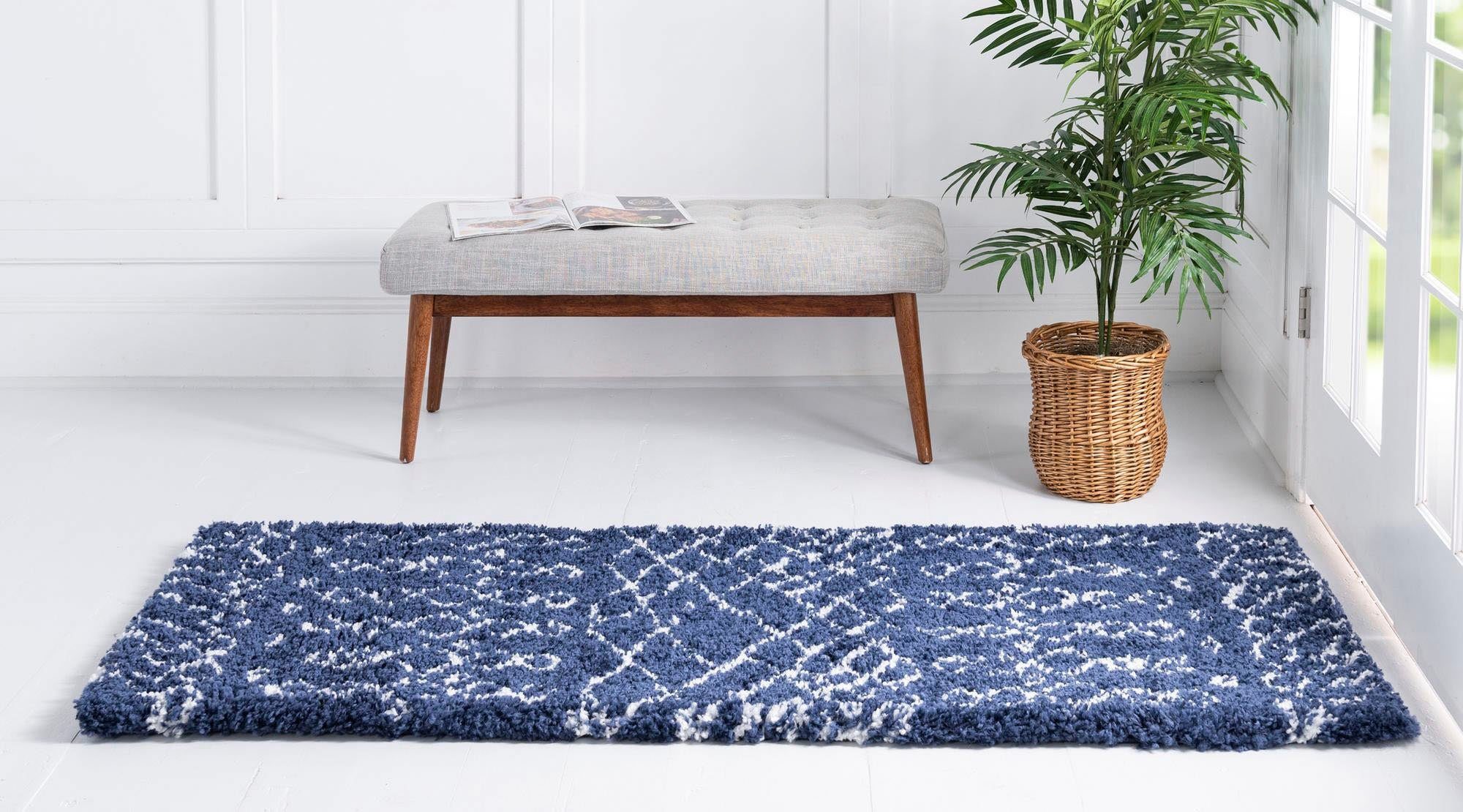 Myflair Möbel & Accessoires Hoogpolige loper Temara shag voorraadopruiming Tapijtloper, geweven, Scandi design, ideaal in de hal & slaapkamer