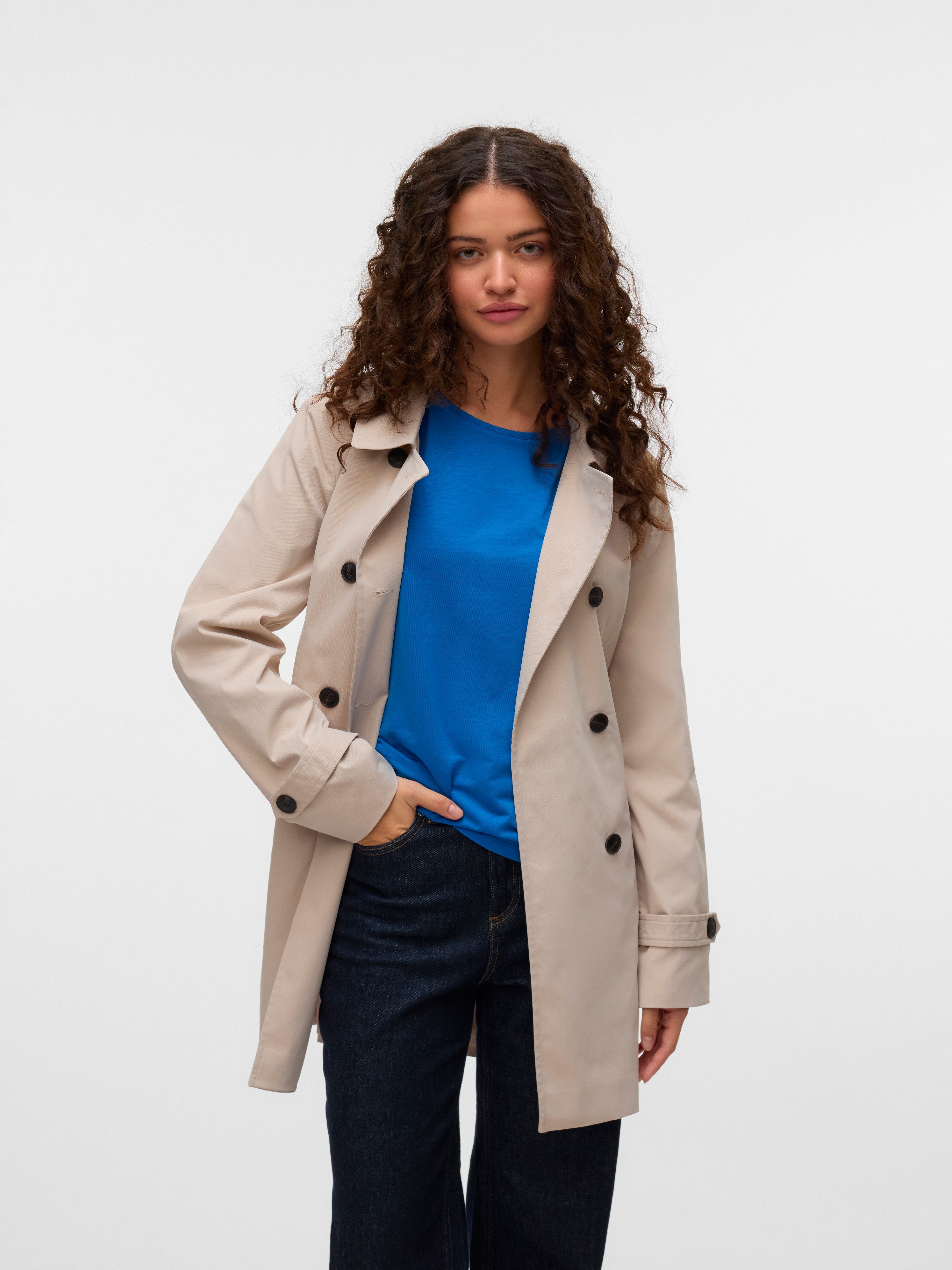 Vero Moda Trenchcoat VMCHELSEA OLIVIA TRENCHCOAT NOOS