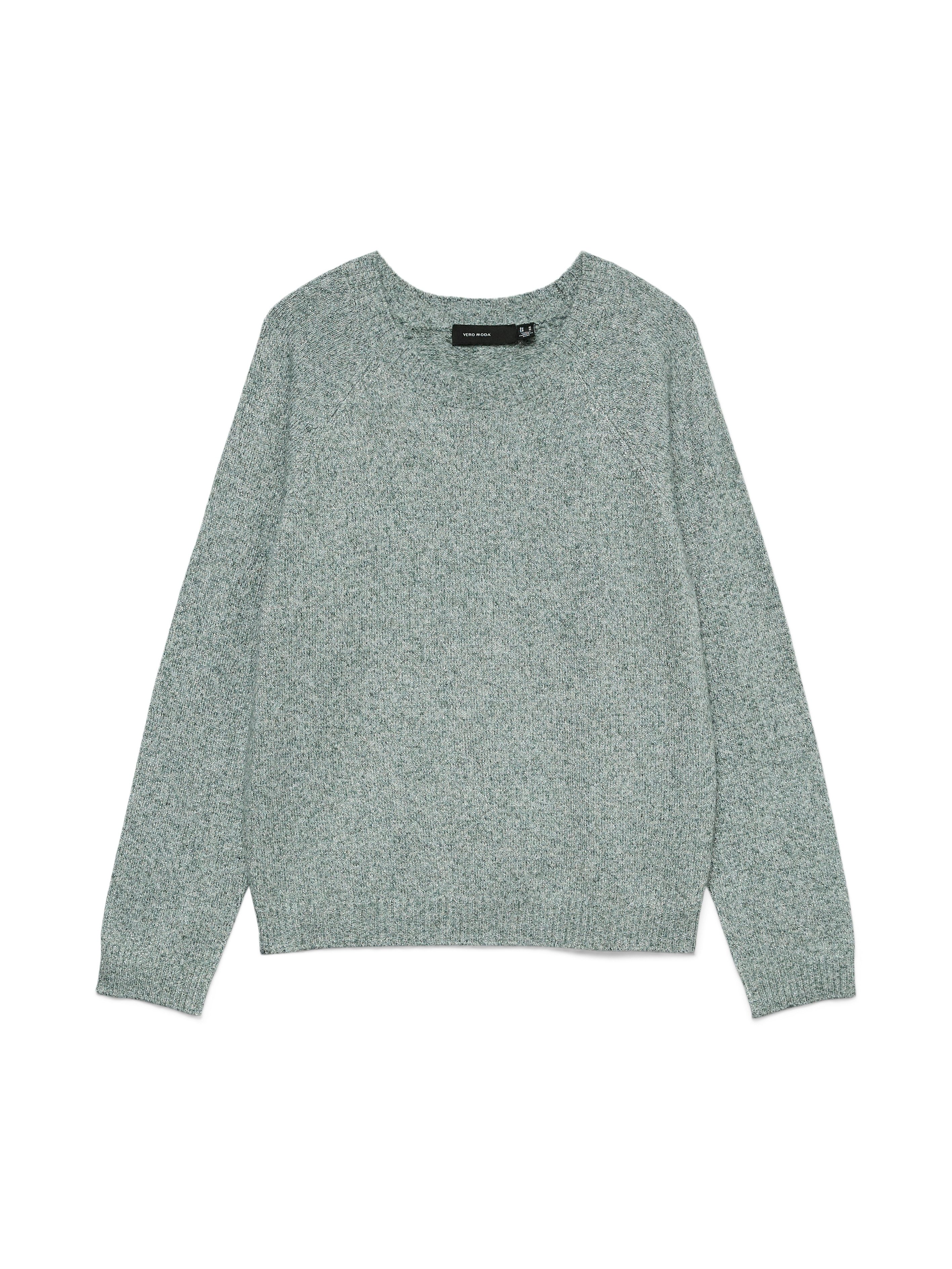 Vero Moda Trui met ronde hals VMDOFFYSHINE LS O-NECK BLOUSE REP NOOS