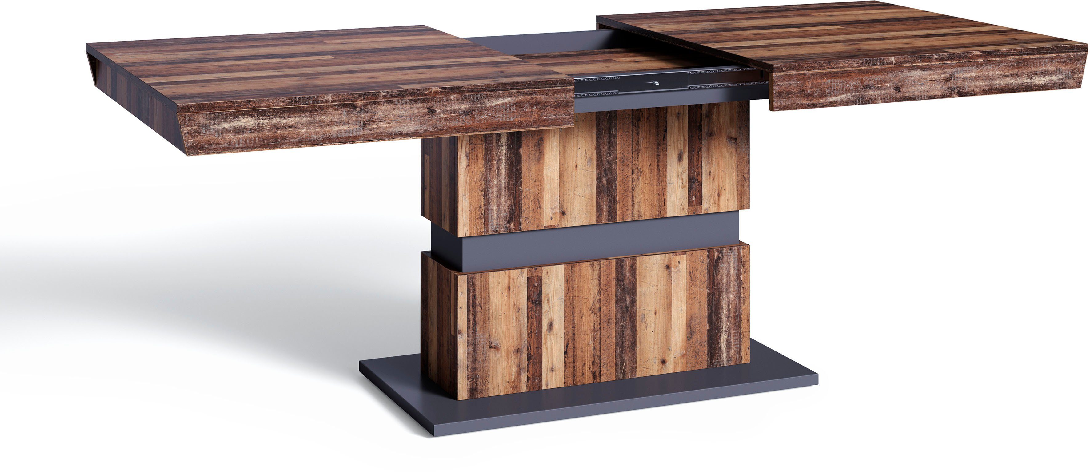 byLIVING Eettafel Matthew met uittrekfunctie, breedte 140-195 cm of 160-215 cm
