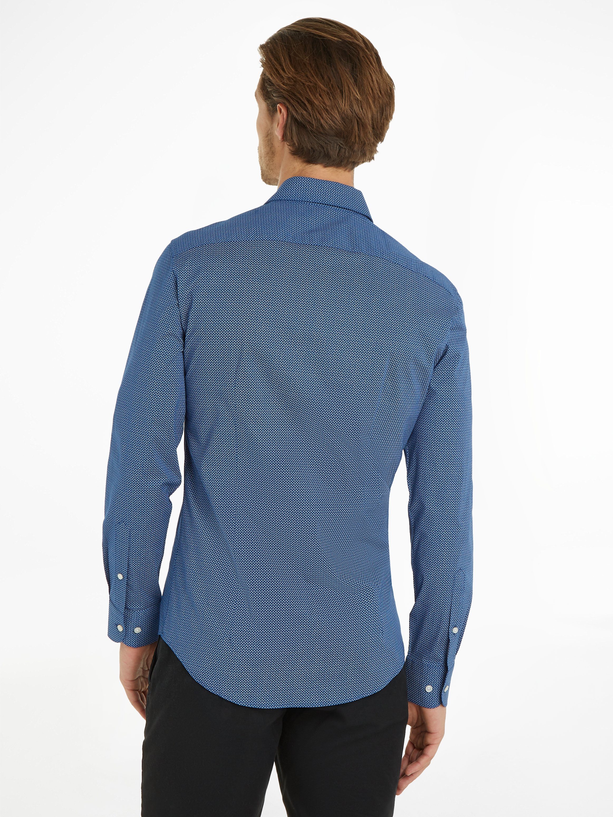 Tommy Hilfiger Businessoverhemd CL STRETCH MICRO PRINT SF SHIRT