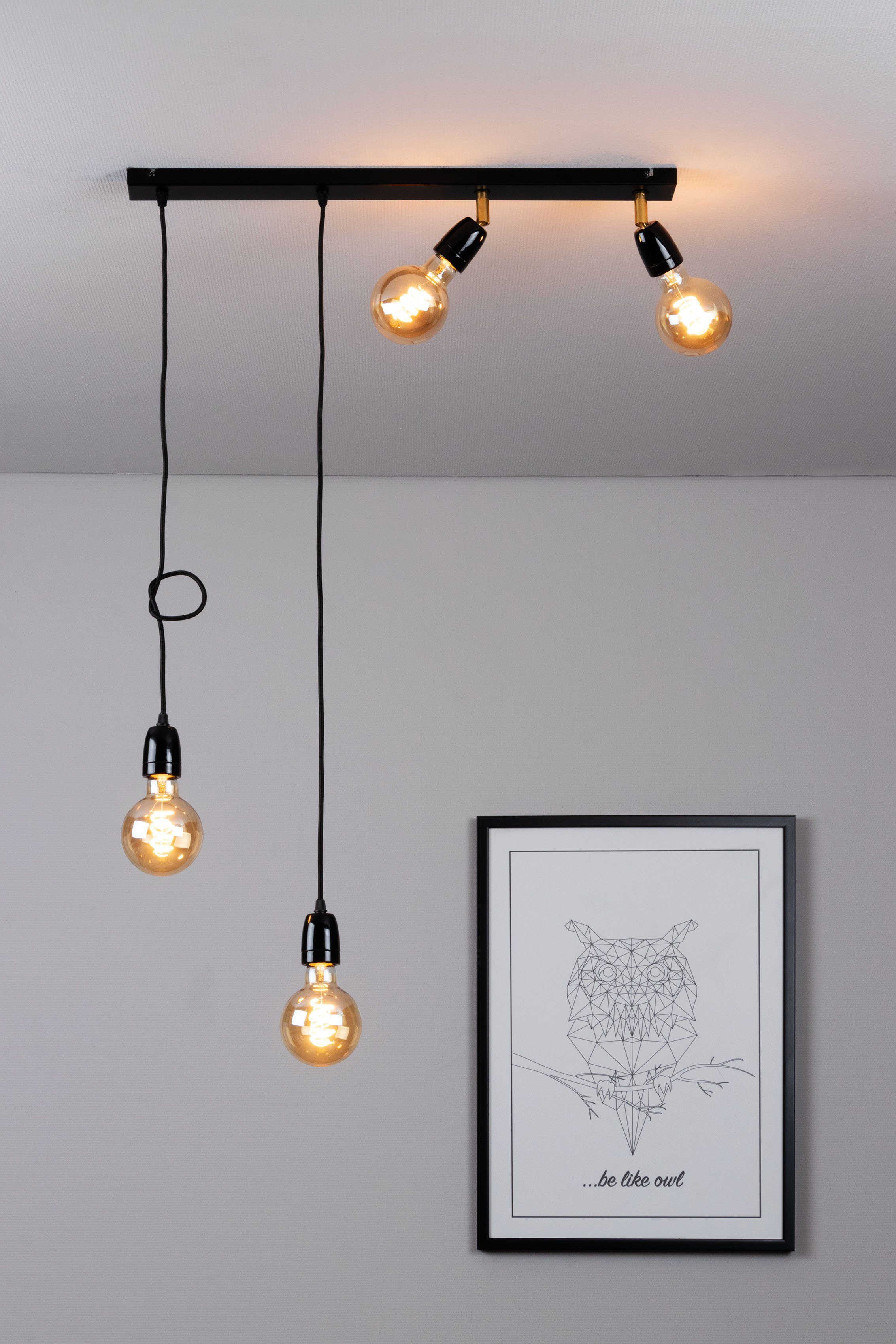 BRITOP LIGHTING Plafondlamp Porcia Decoratieve lamp van keramiek, bijpassende LM E27- excl., made in Europe (1 stuk)