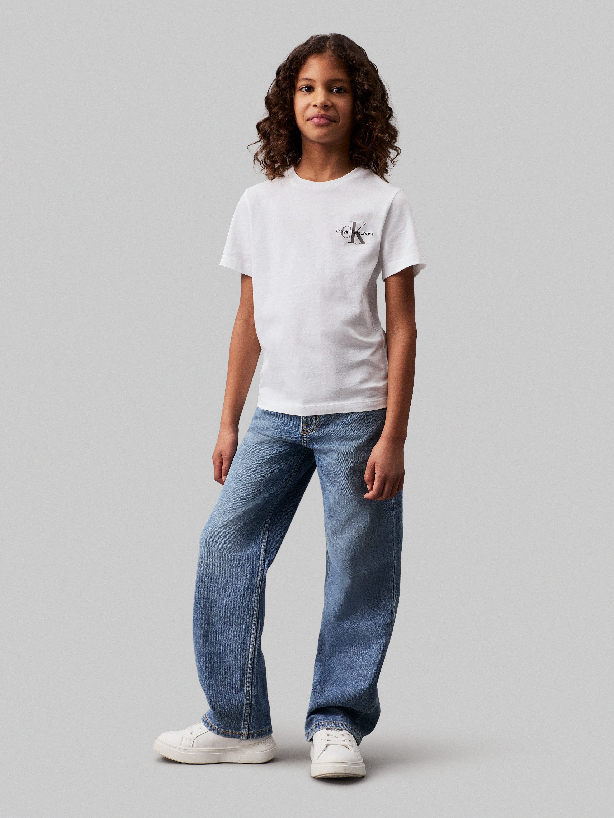Calvin Klein T-shirt CHEST MONOGRAM T-SHIRT voor kinderen tot 16 jaar