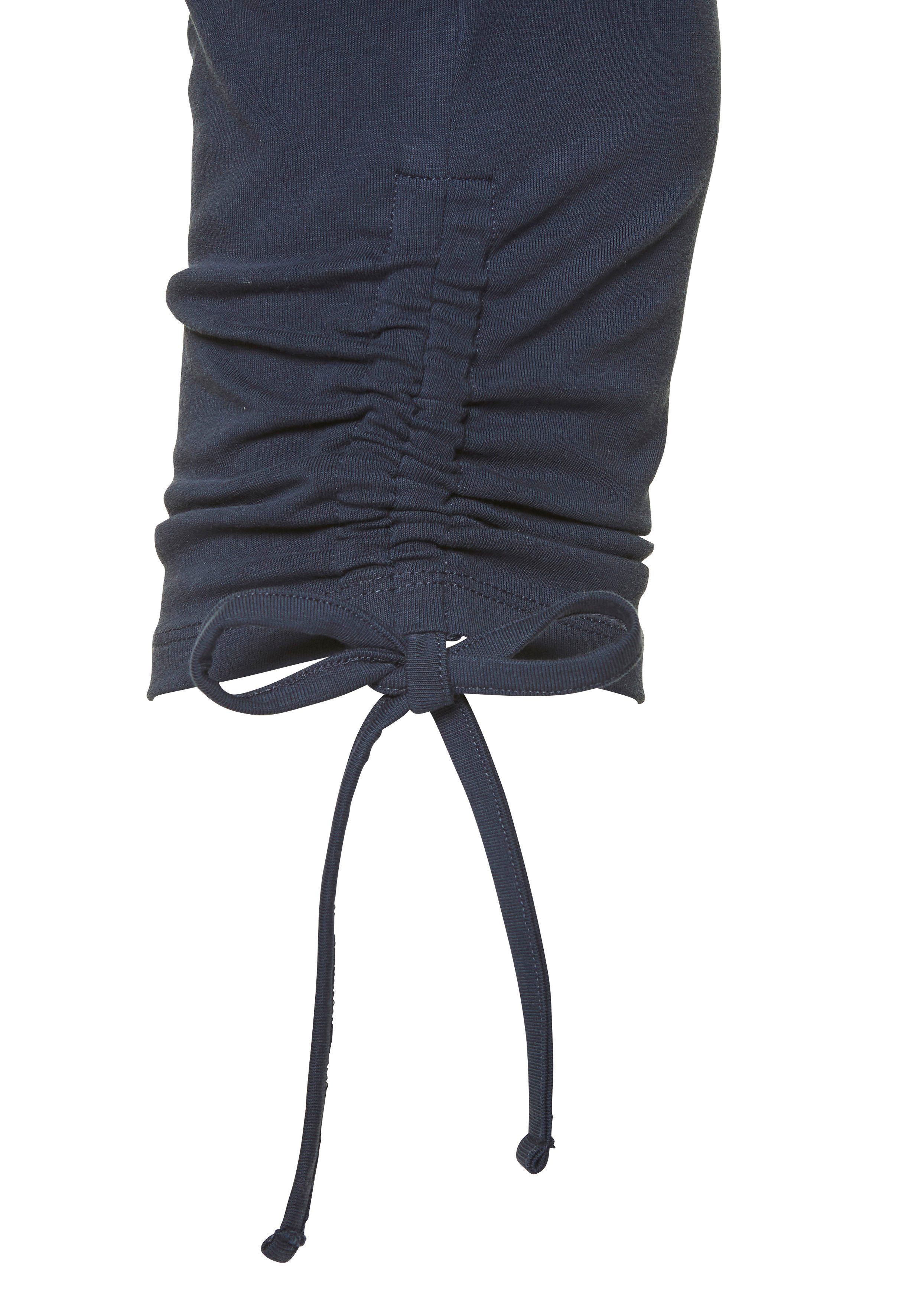 Beachtime Caprilegging met rimpeling, 7/8-lengte, basic, stretch