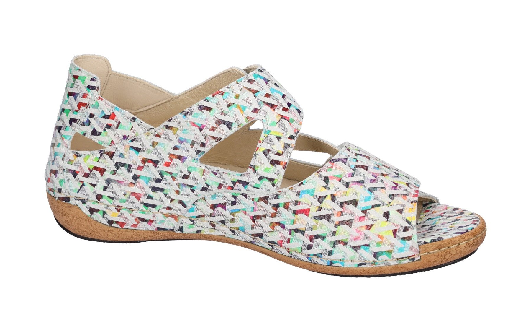 Waldläufer Sandalen , klittenbandschoen, comfort-schoen, zomerschoen in comfortbreedte h (= zeer breed)