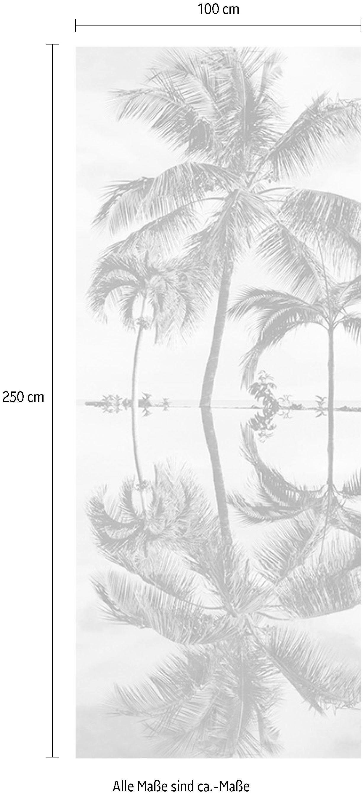 Komar Vliesbehang Digitale print vlies - Key West Panel - Afmeting 100 x 250 cm (1 stuk)