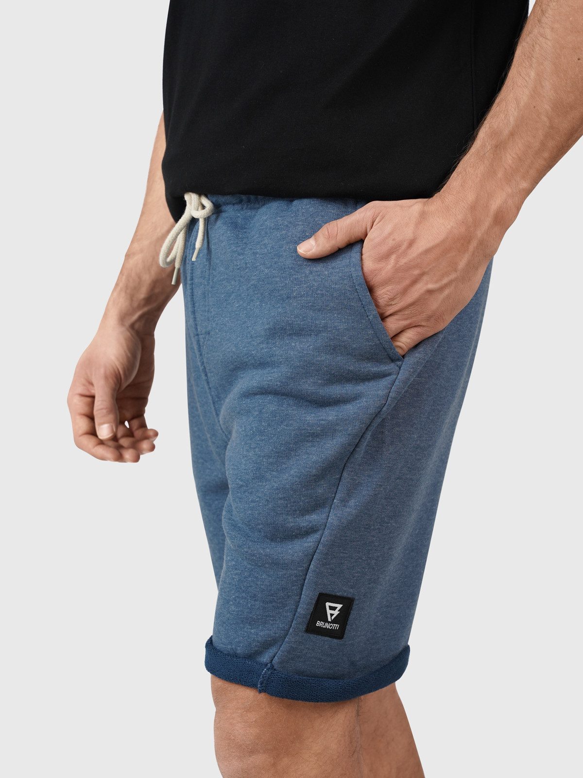 Brunotti Sweatshort met brunotti-badge