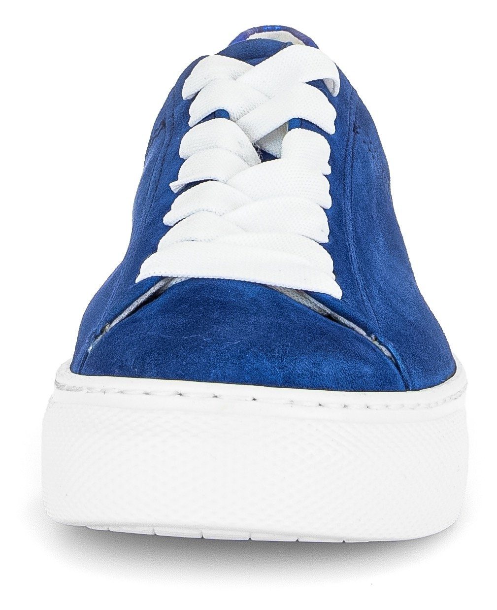 Gabor Plateausneakers Florence , vrijetijdsschoen, lage schoen, veterschoen met subtiele decoratieve stiksels