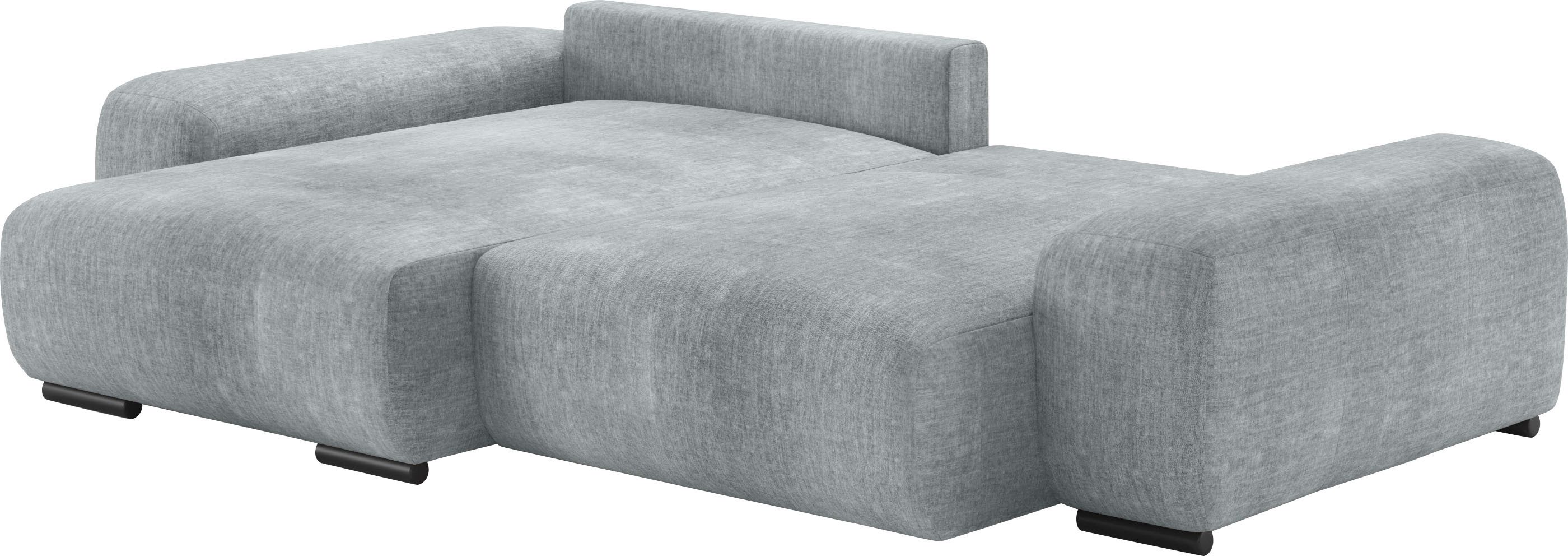 Mr. Couch Hoekbank Sundance II Doorlopende slaper met EasyBett-slaapfunctie, bedlade