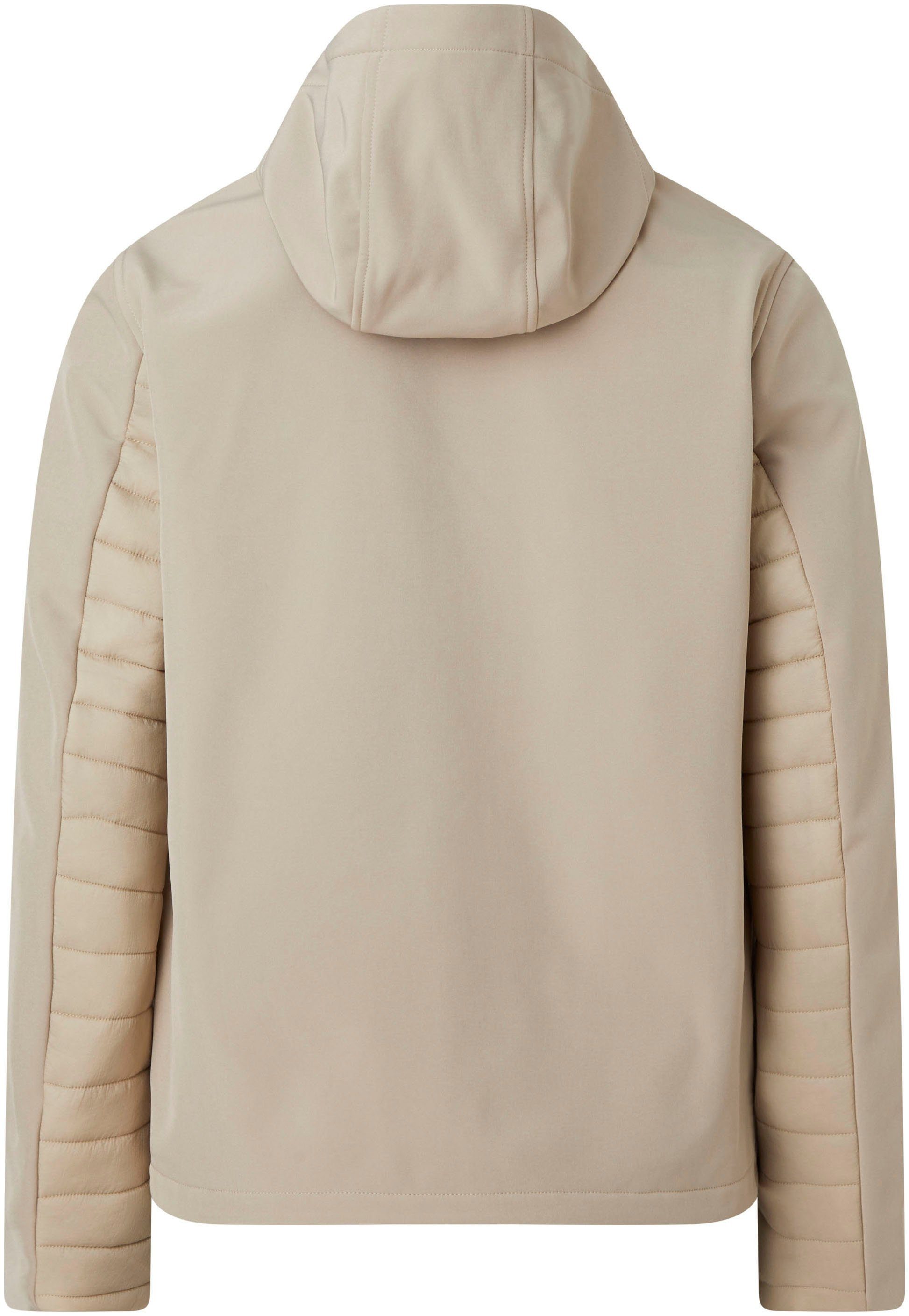 Calvin Klein Outdoorjack QUILTED MIX MEDIA JACKET HOOD