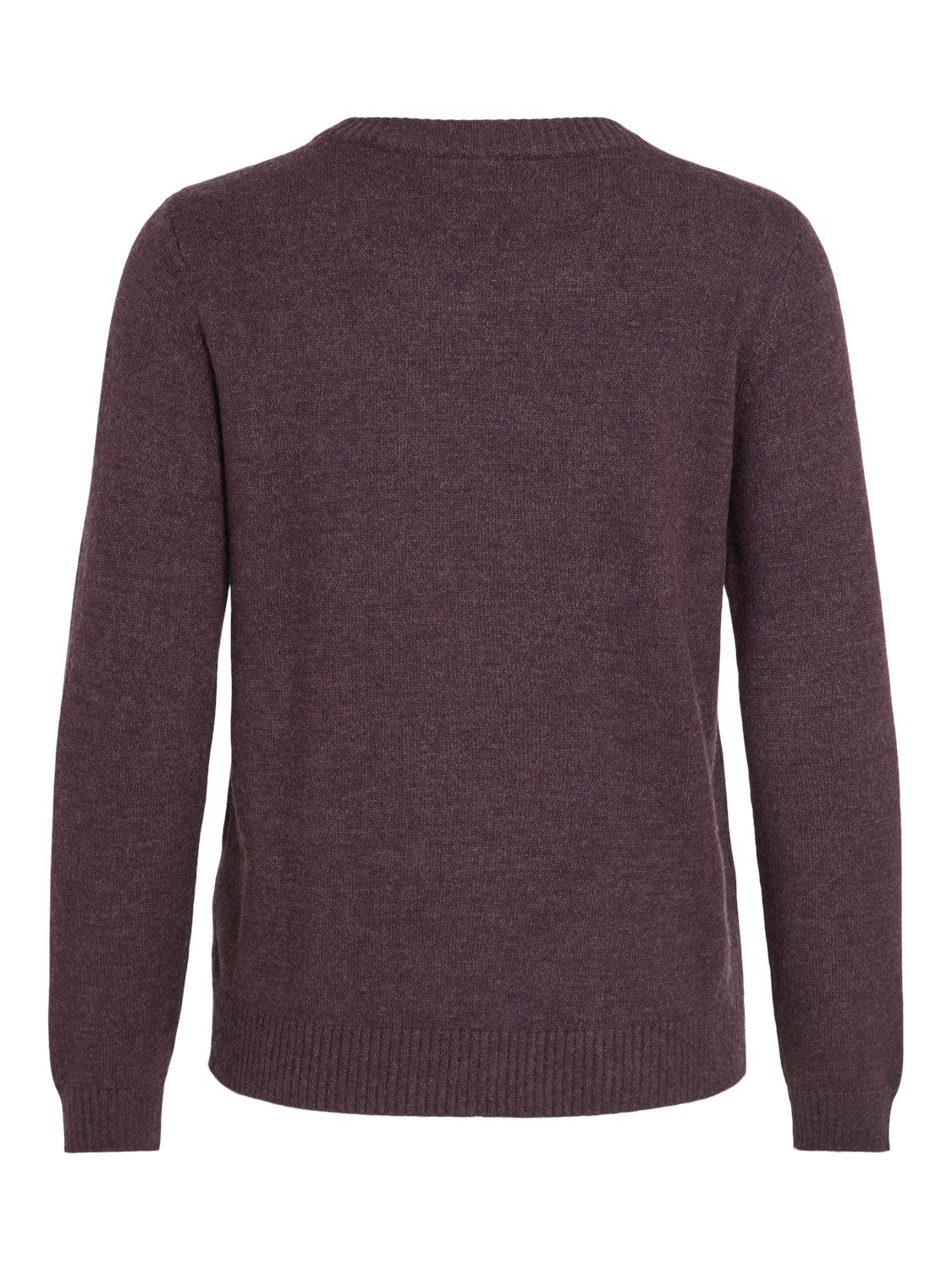 Vila Trui met ronde hals VIRIL O-NECK L S KNIT TOP NOOS