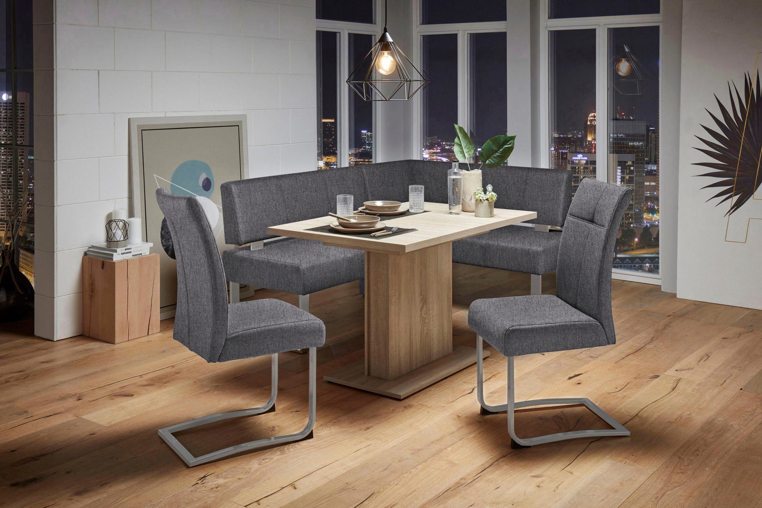 Home affaire Vrijdragende stoel RAB Bekleding in verschillende kwaliteiten, maximaal vermogen 120 kg (set, 2 stuks)