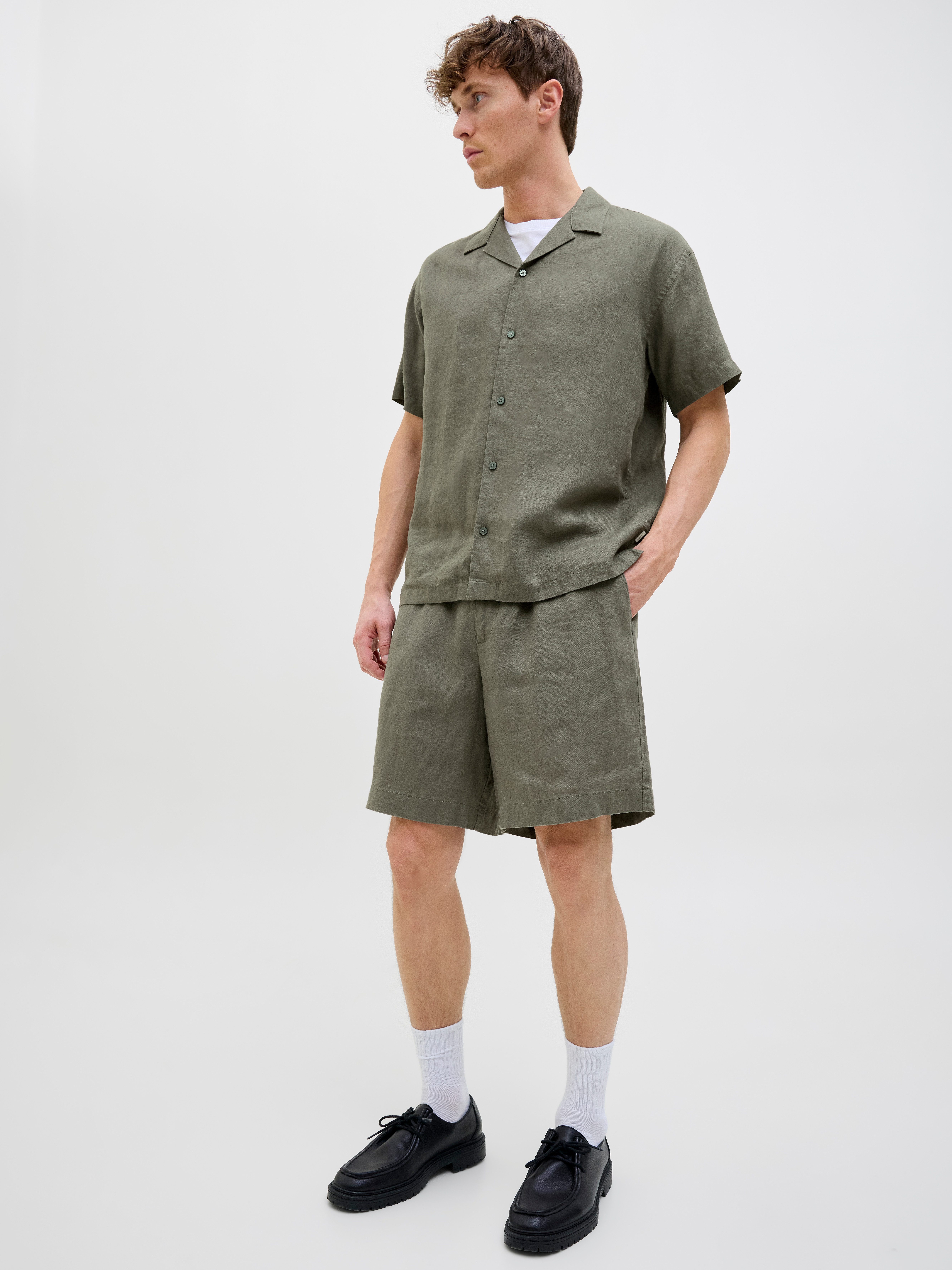 Jack & Jones Short JPSTBILL LAWRENCE LINEN SHORTS SRT LN
