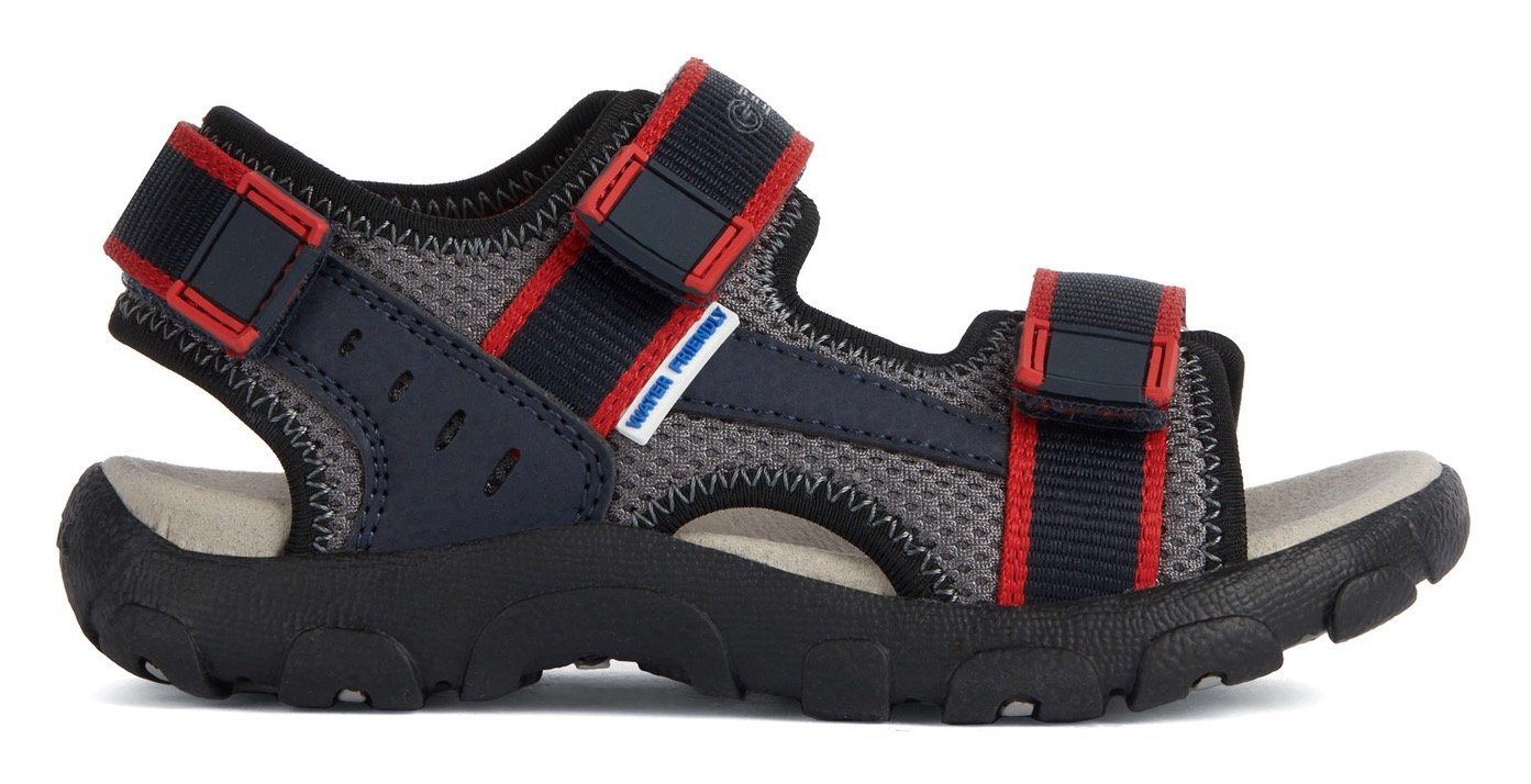 Geox Sandalen JR SANDAL STRADA , zomerschoen, klittenbandschoen, sandaal, met hiel klittenbandsluiting