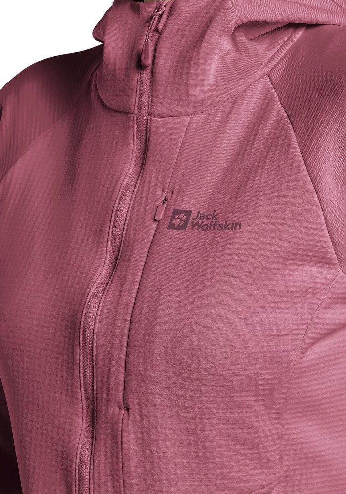 Jack Wolfskin Fleecejack KOLBENBERG HOODED FZ W