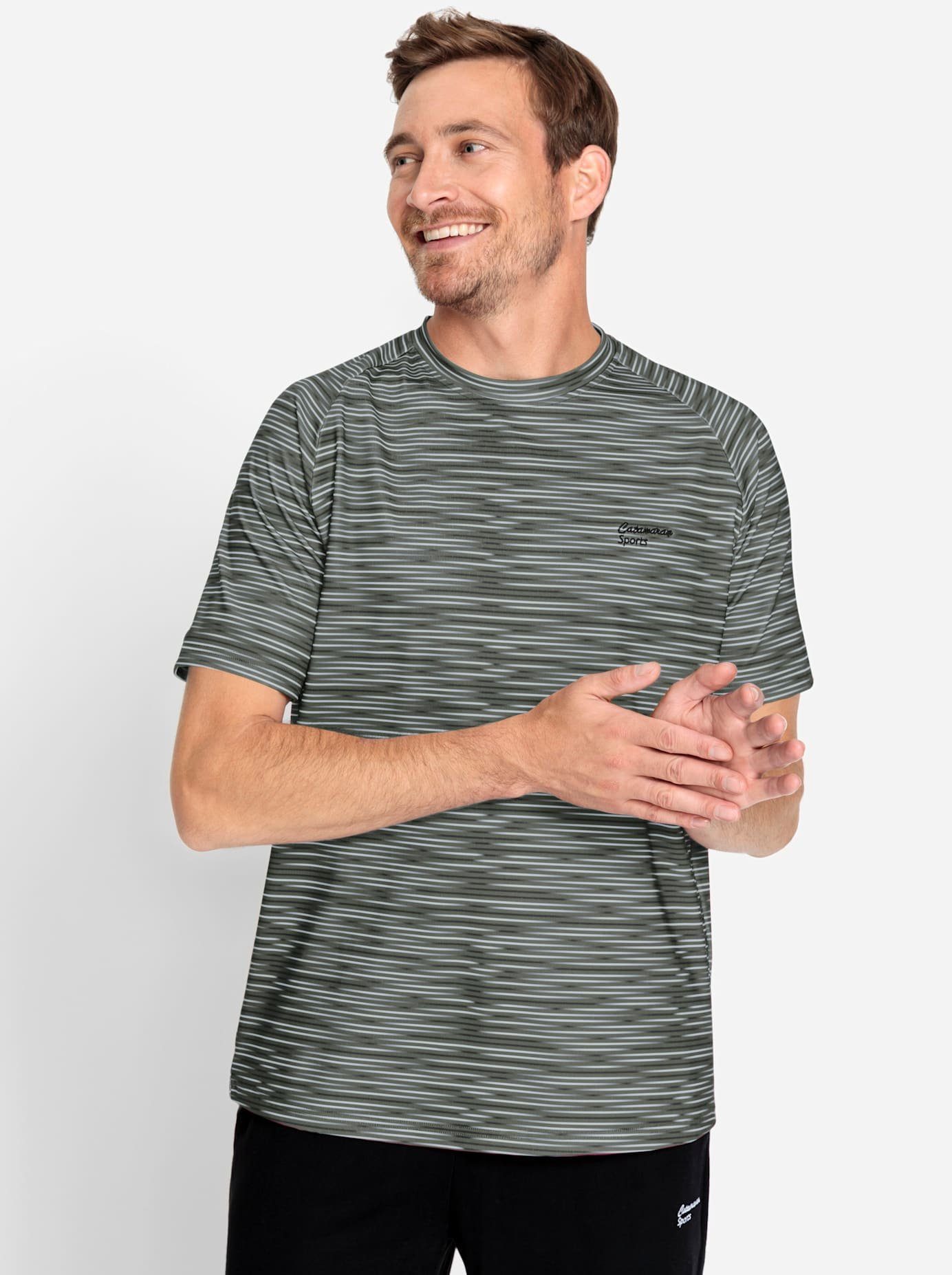 Catamaran Trainingsshirt Functioneel shirt (1-delig) heren shirts maat 60/62 groen