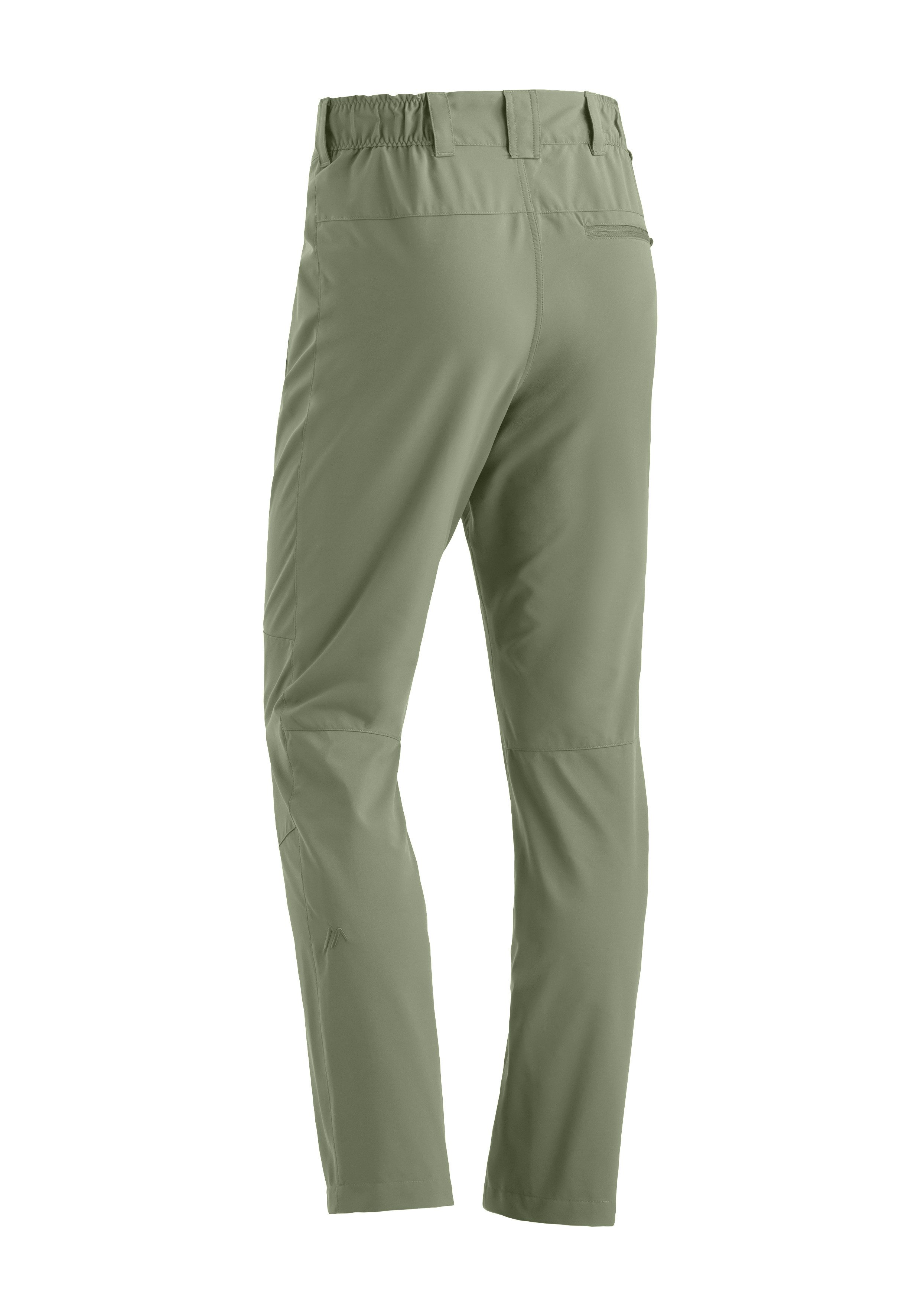 Maier Sports Outdoorbroek Nil Loop Heren wandelbroek, functionele broek met zakken + riem, regular fit