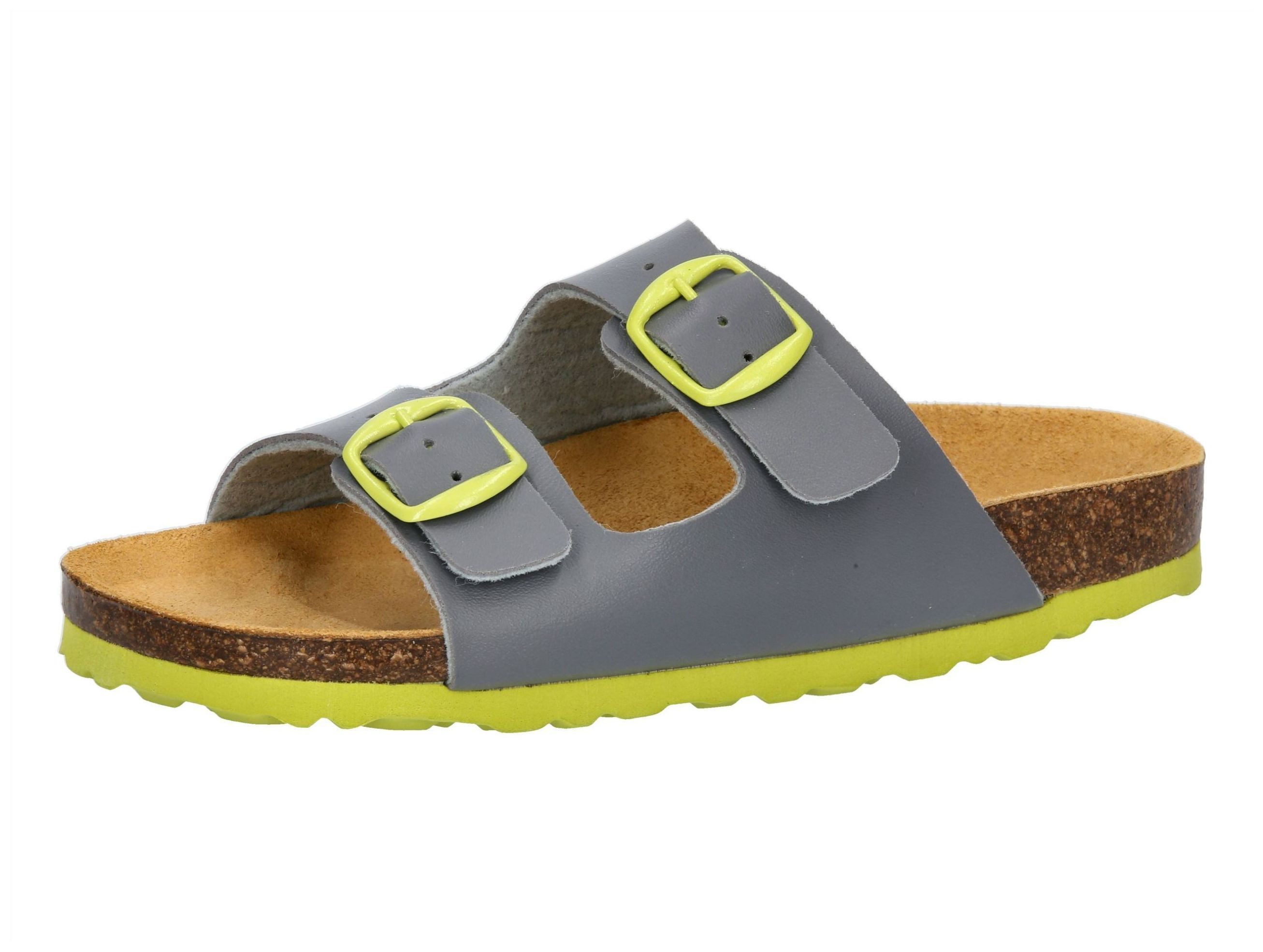 Lico Slippers Bioline Kids jongens sandalen maat 31 grijs