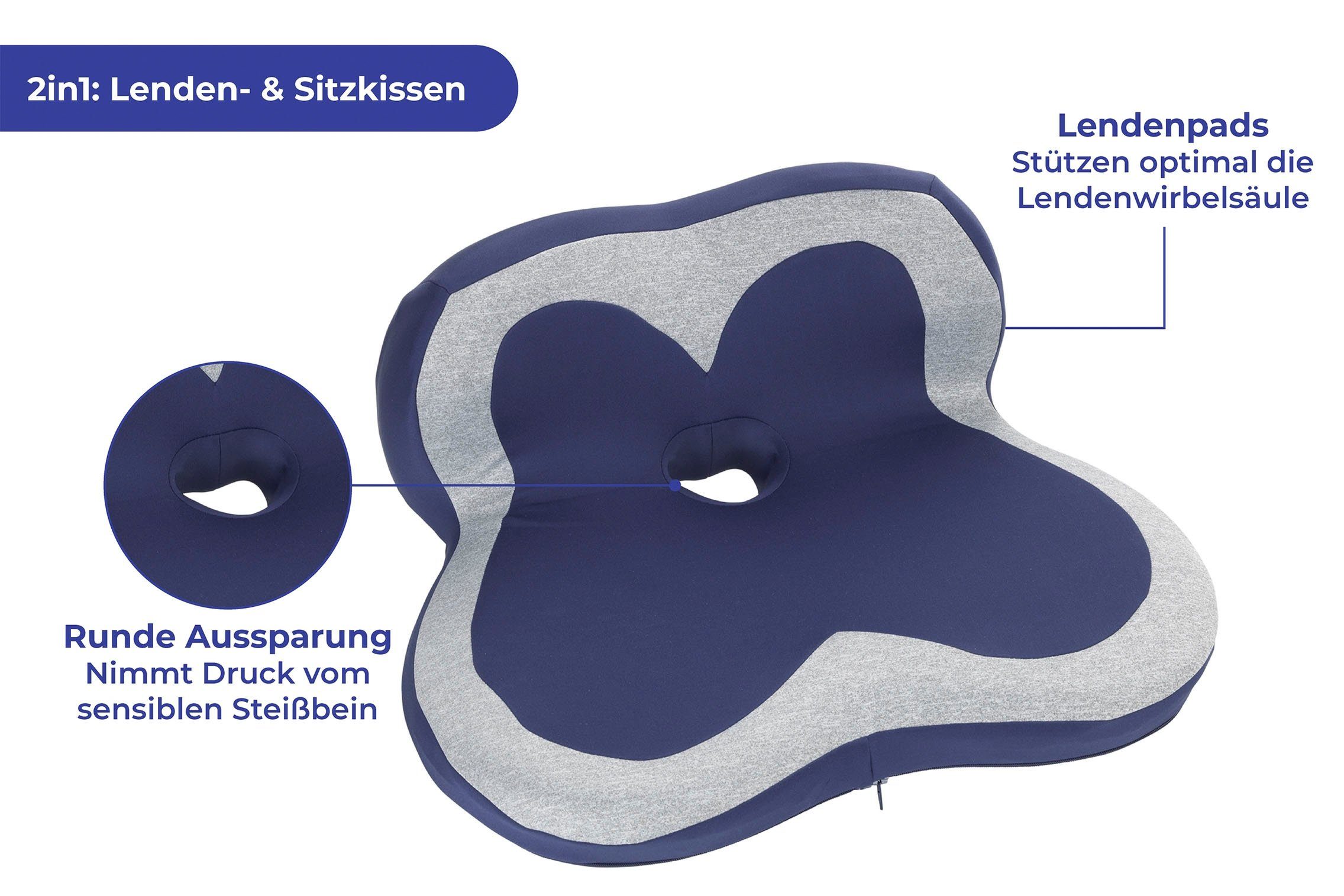 Maximex Lendekussen Met warmte- en koude-effect