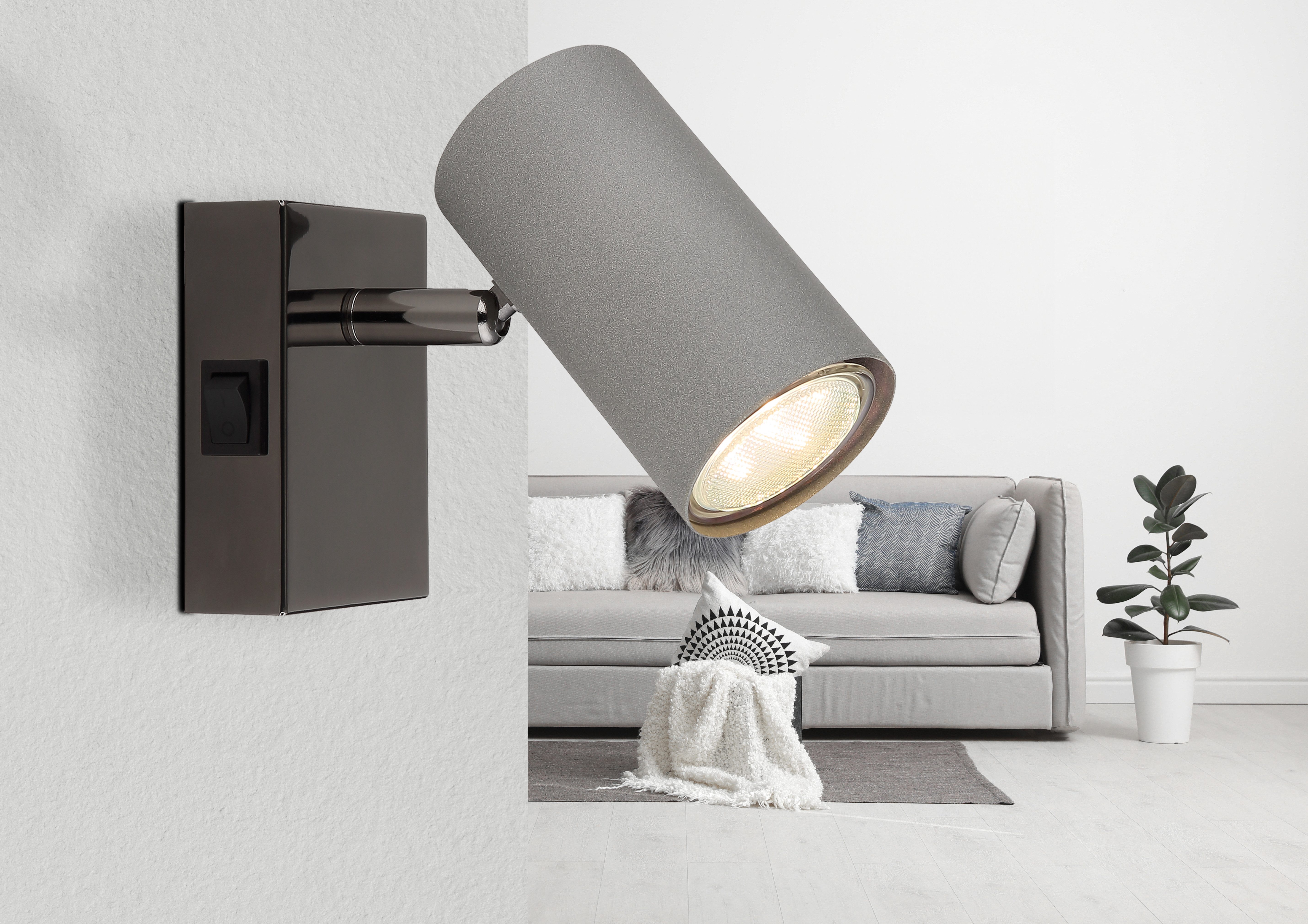 Globo Lightning LED plafondspot Robby (1 stuk)