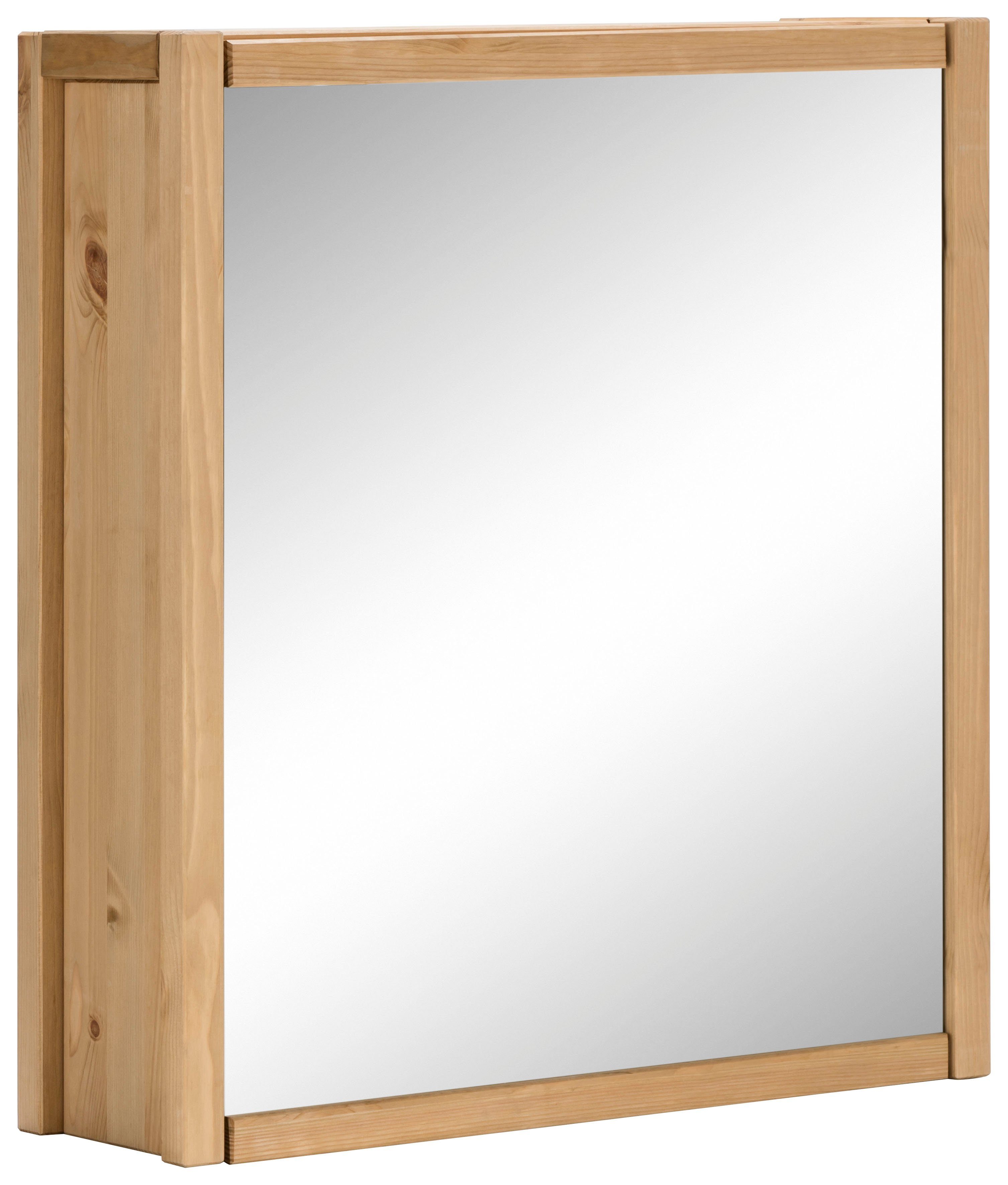 Home affaire Spiegelkast TINA Badkamermeubel, spiegel, breedte 61,5 cm, massief hout