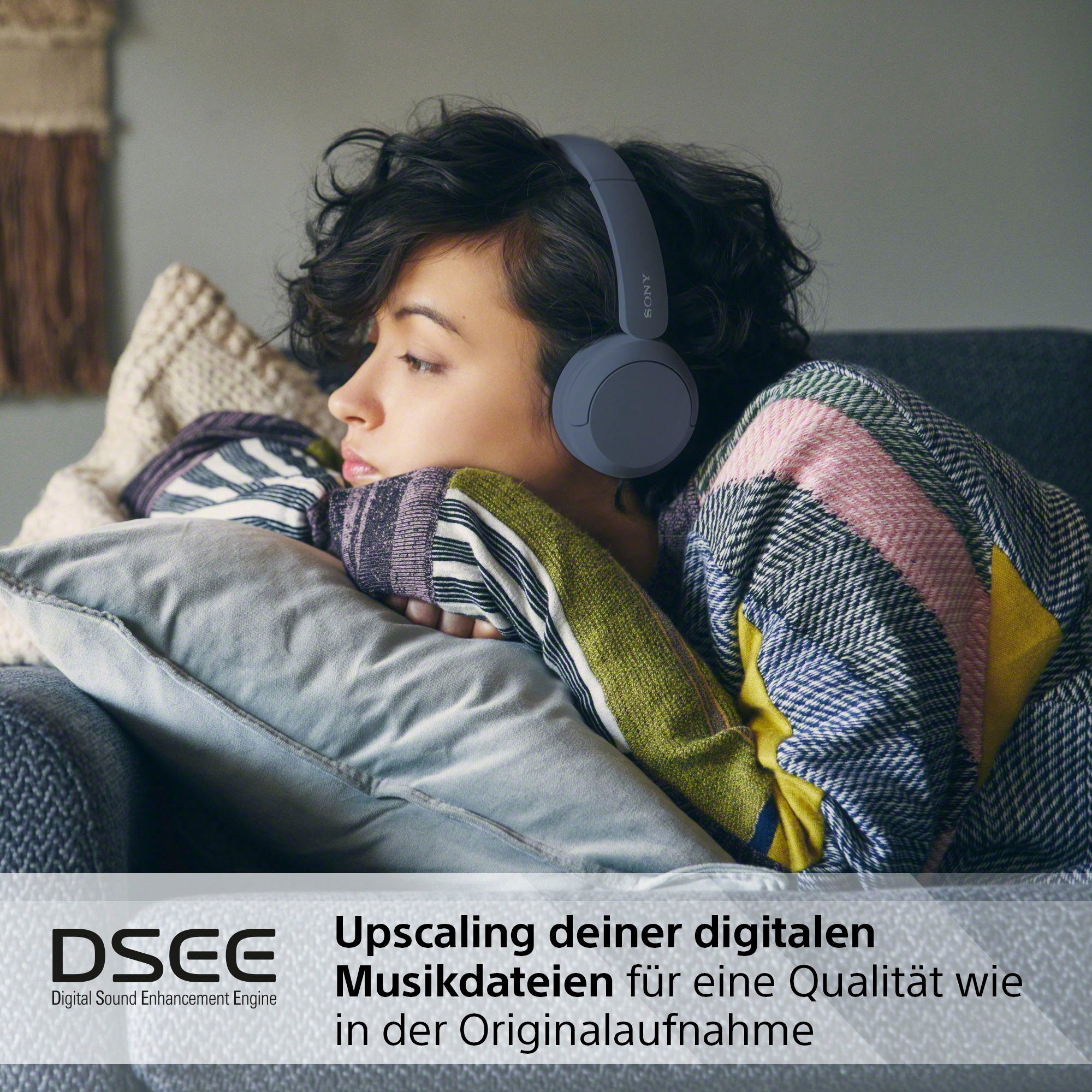 Sony Bluetooth-hoofdtelefoon WHCH520 200 uur max. accuduur (standby)