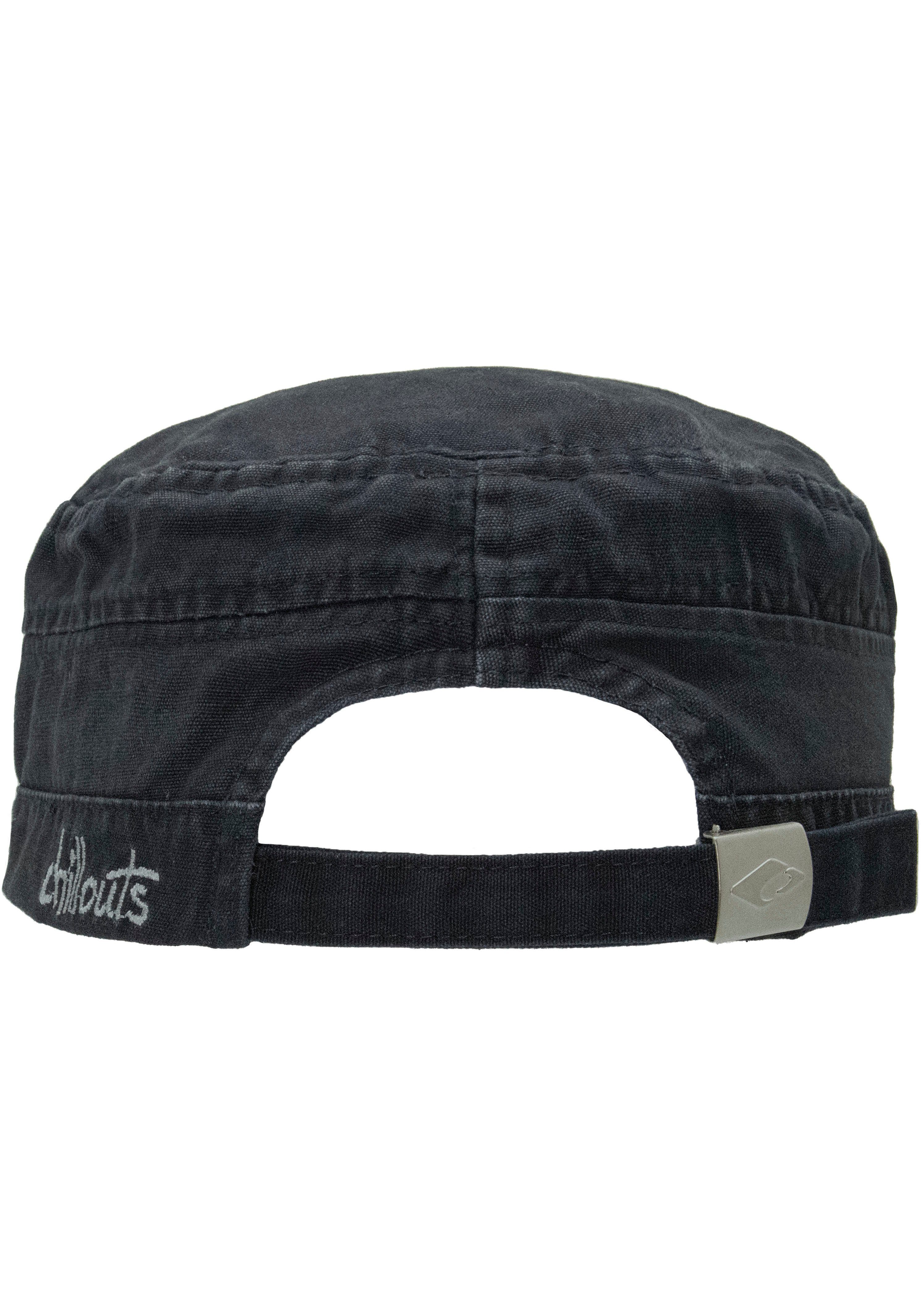 chillouts Army cap El Paso Hat van pure katoen, ademend, one size