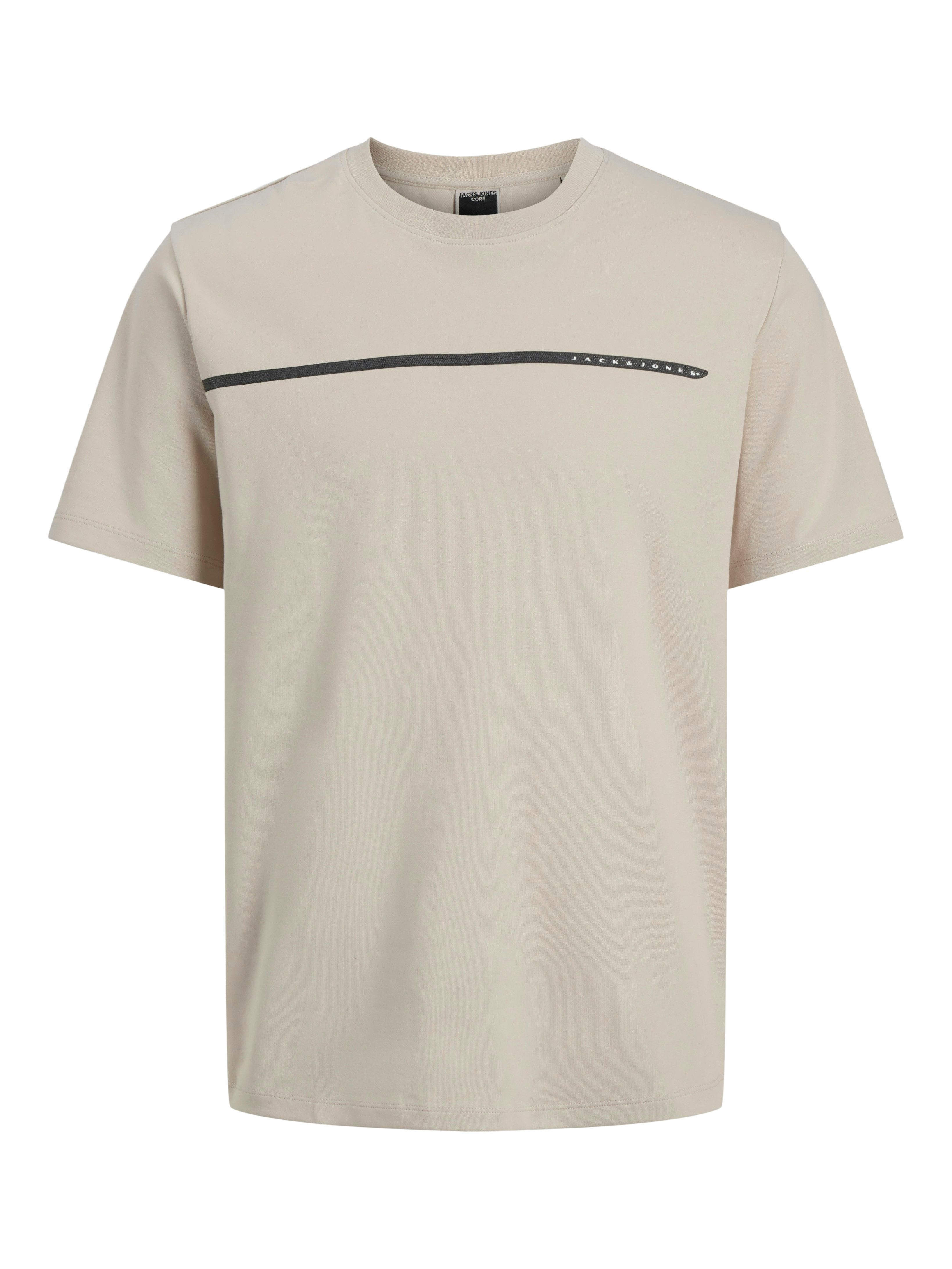 Jack & Jones T-shirt JCOFUSION FULL BRANDING TEE SS CREW NOOS