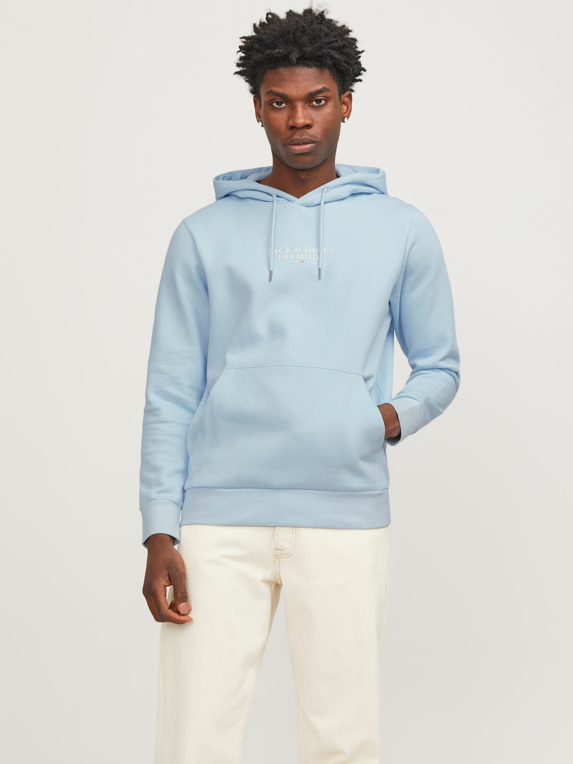 Jack & Jones Hoodie JPRBLUARCHIE SWEAT HOOD NOOS heren hoodies maat XS blauw