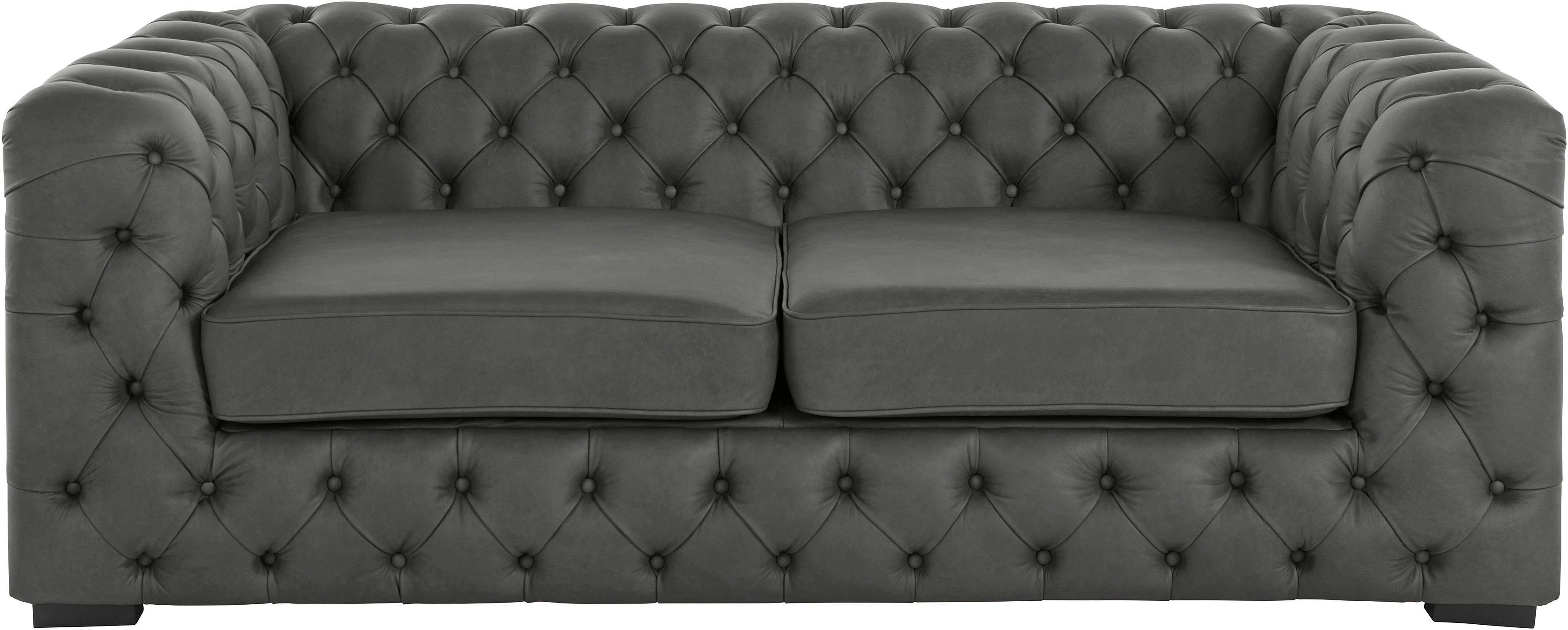 Guido Maria Kretschmer Home&Living Chesterfield-bank Kalina met klassieke chesterfield-capitonnage