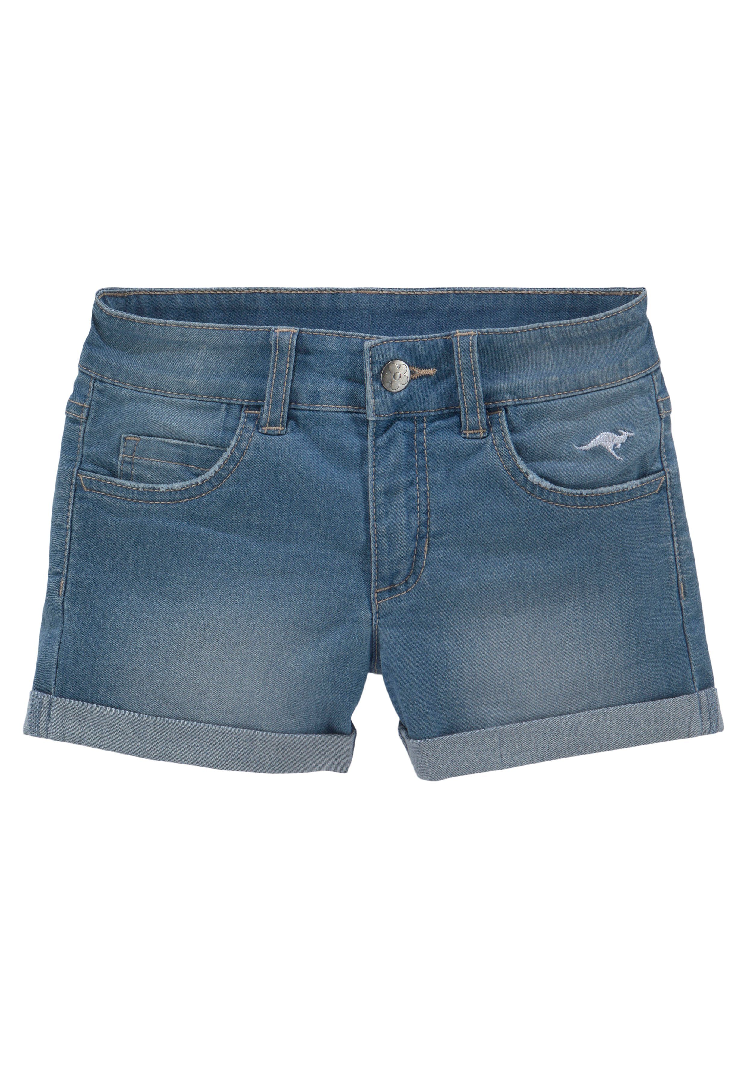 KangaROOS Short Jeans-shorts met stretch voor meisjes