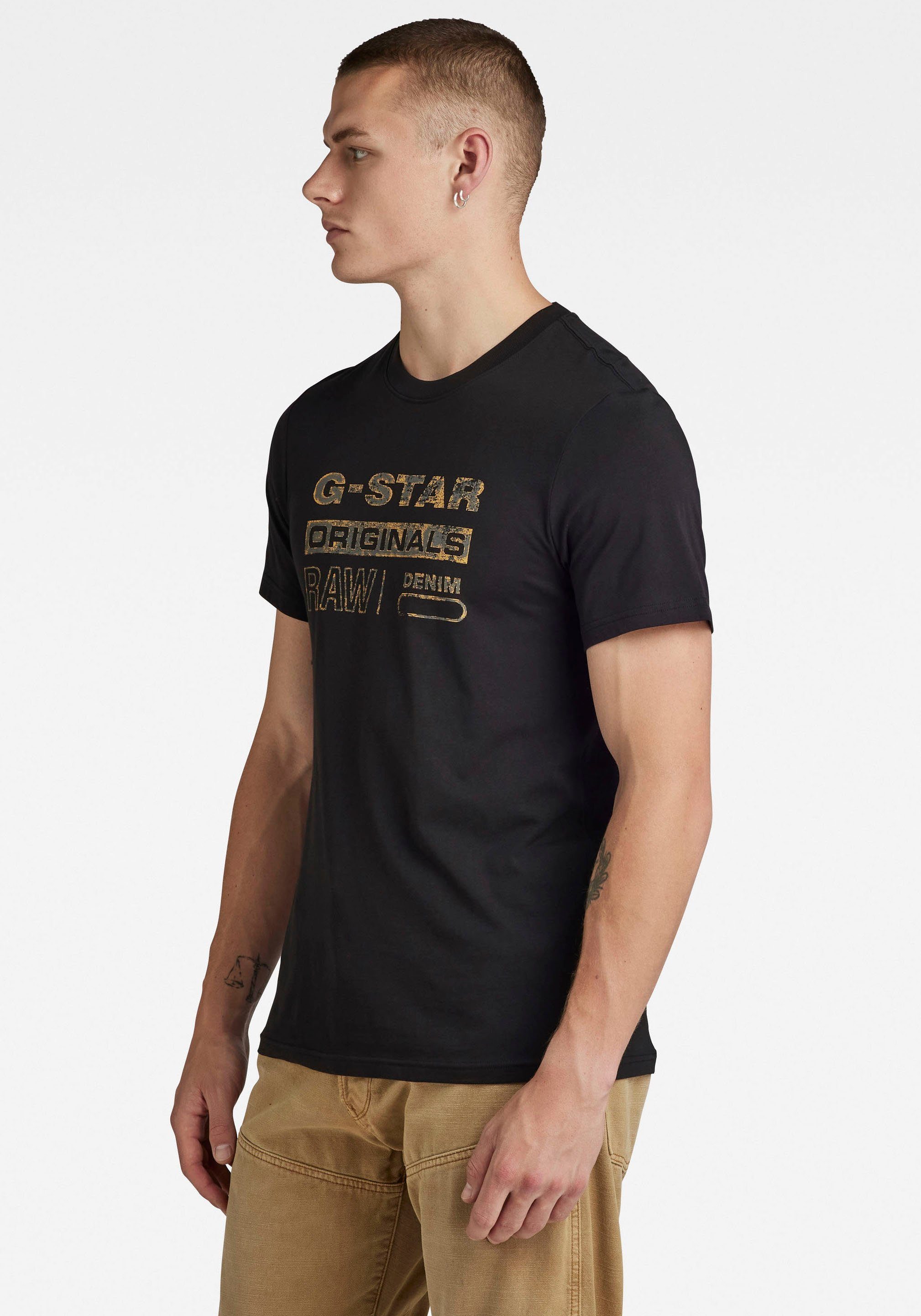 G-Star RAW T-shirt Distressed originals