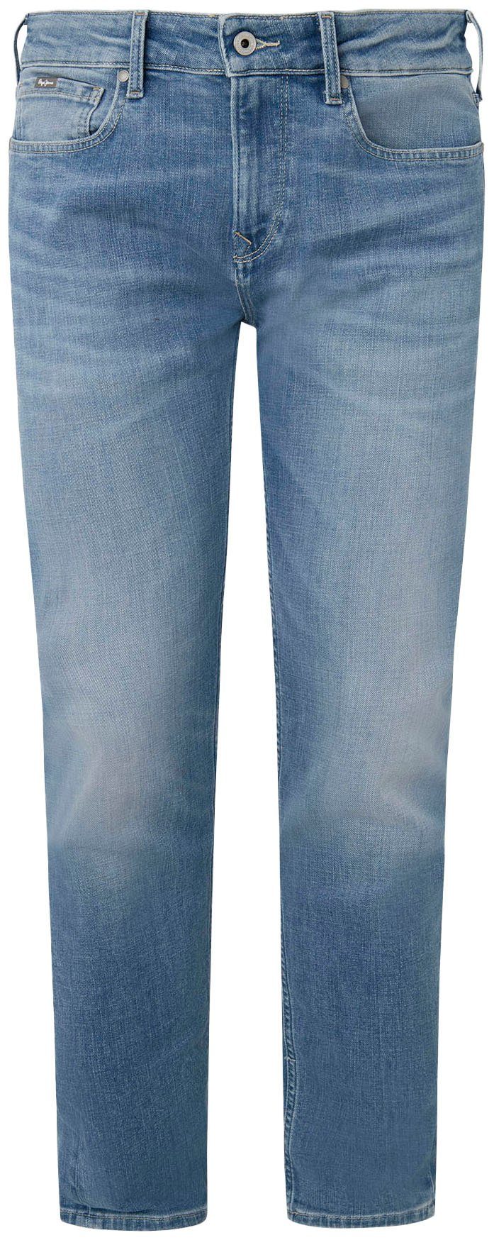 Pepe Jeans Slim fit jeans Slim Jeans heren slim fit jeans maat 34 blauw