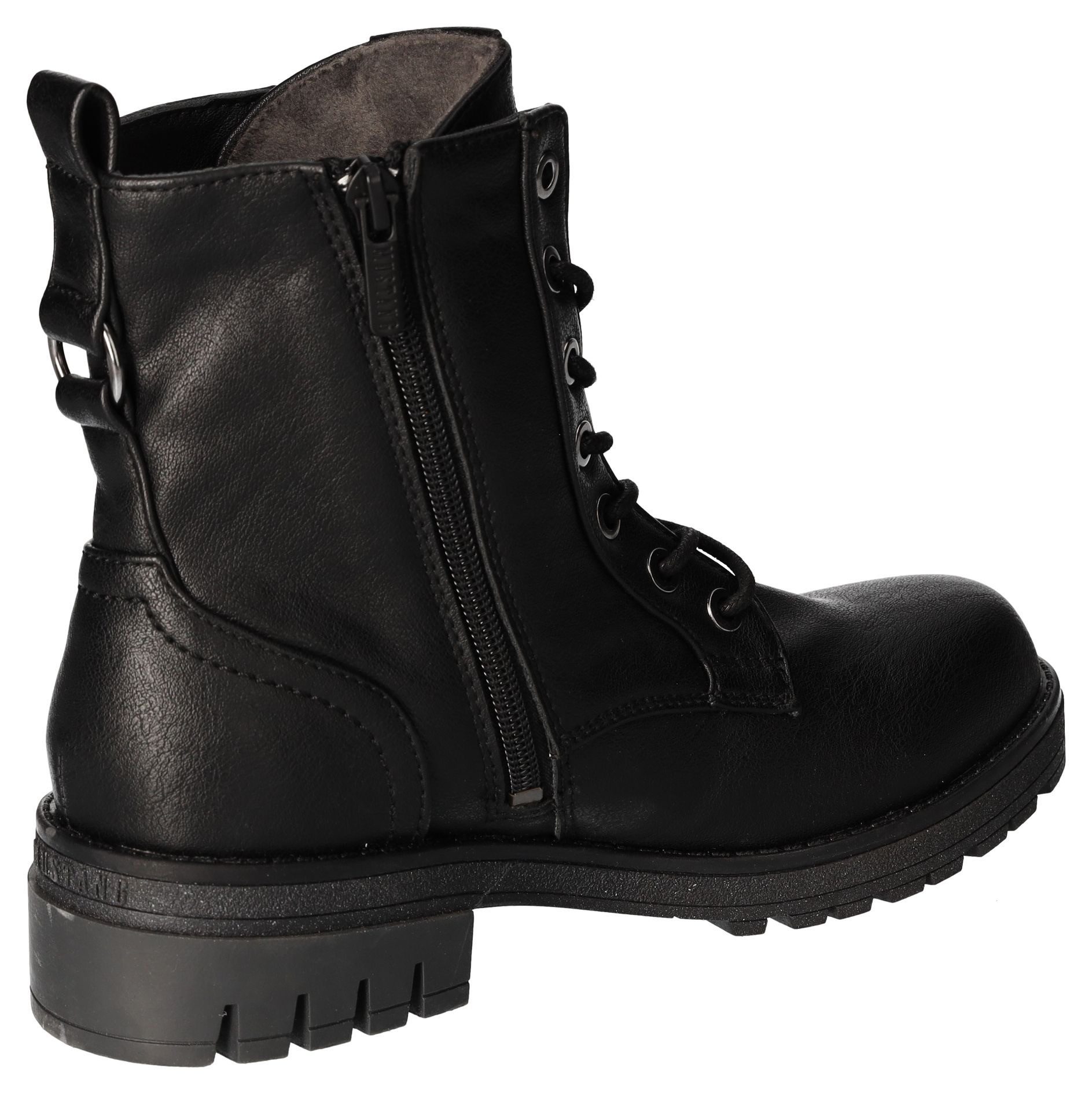 Mustang Shoes Veterschoenen veterschoenen, enkellaars, hakken, met ritssluiting