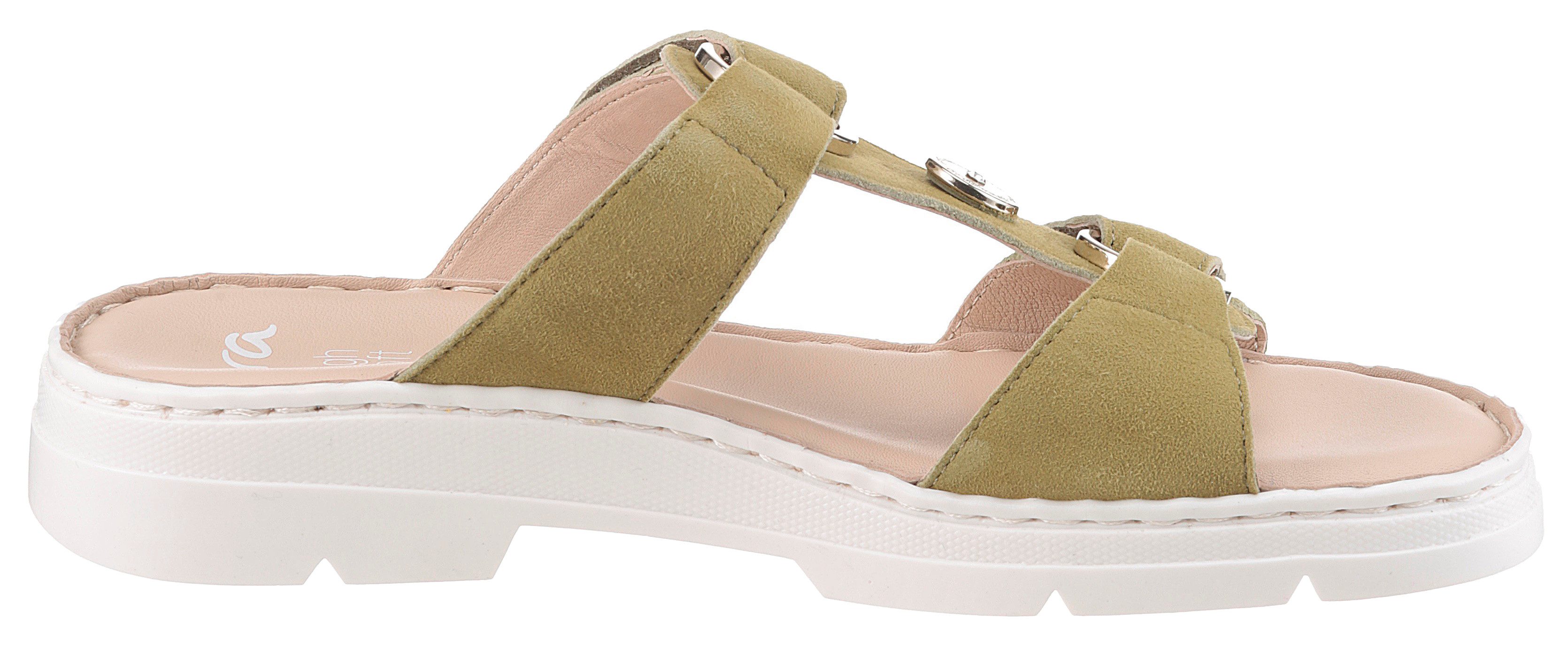 Ara Slippers LA PALMA , sandaal, klittenbandschoen in breedte g (= breed)