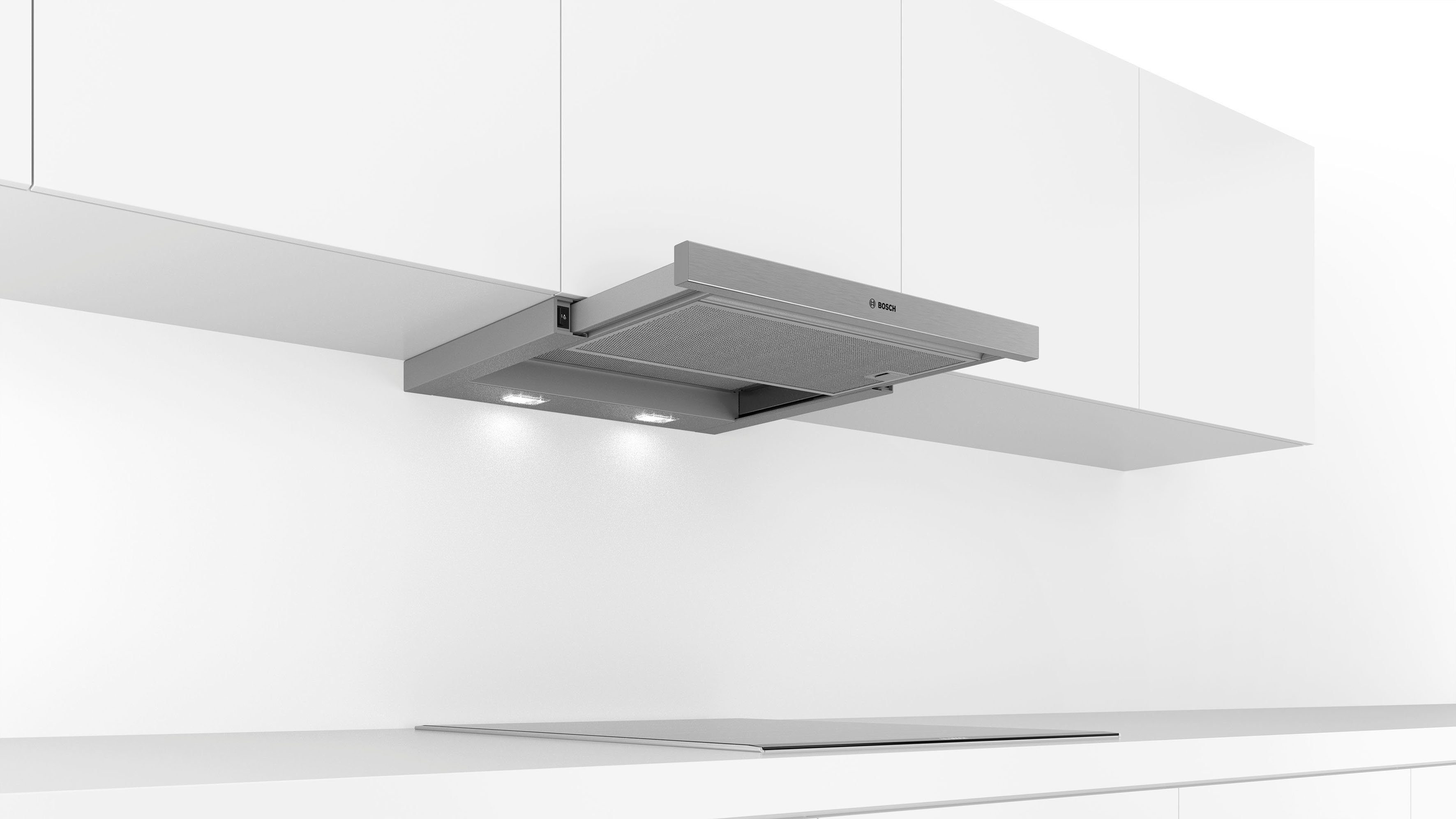BOSCH Vlakscherm-afzuigkap DFL064W53 afzuigkappen zilver(kleur)