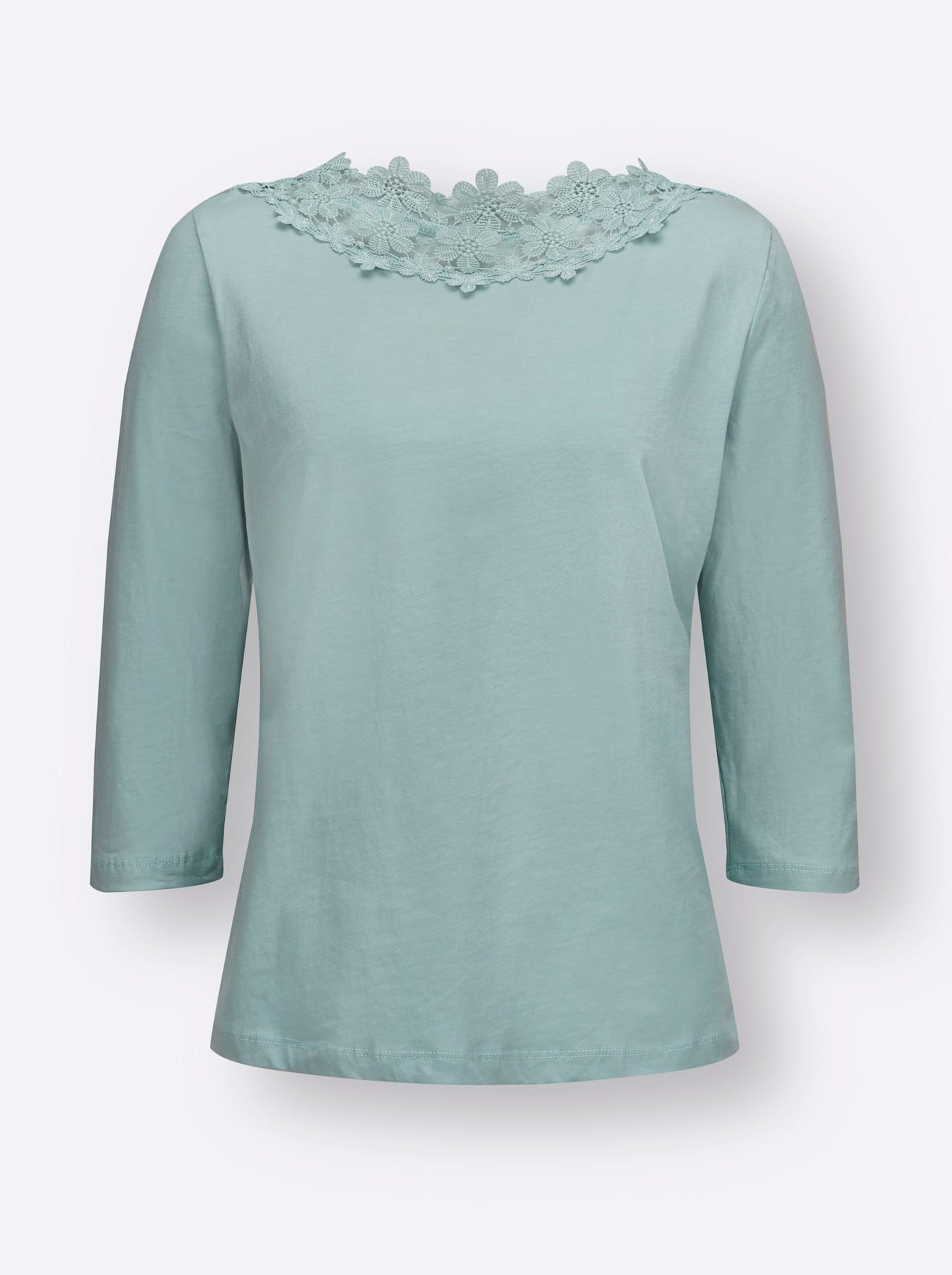 Classic Basics Shirt met 3 4-mouwen (1-delig)