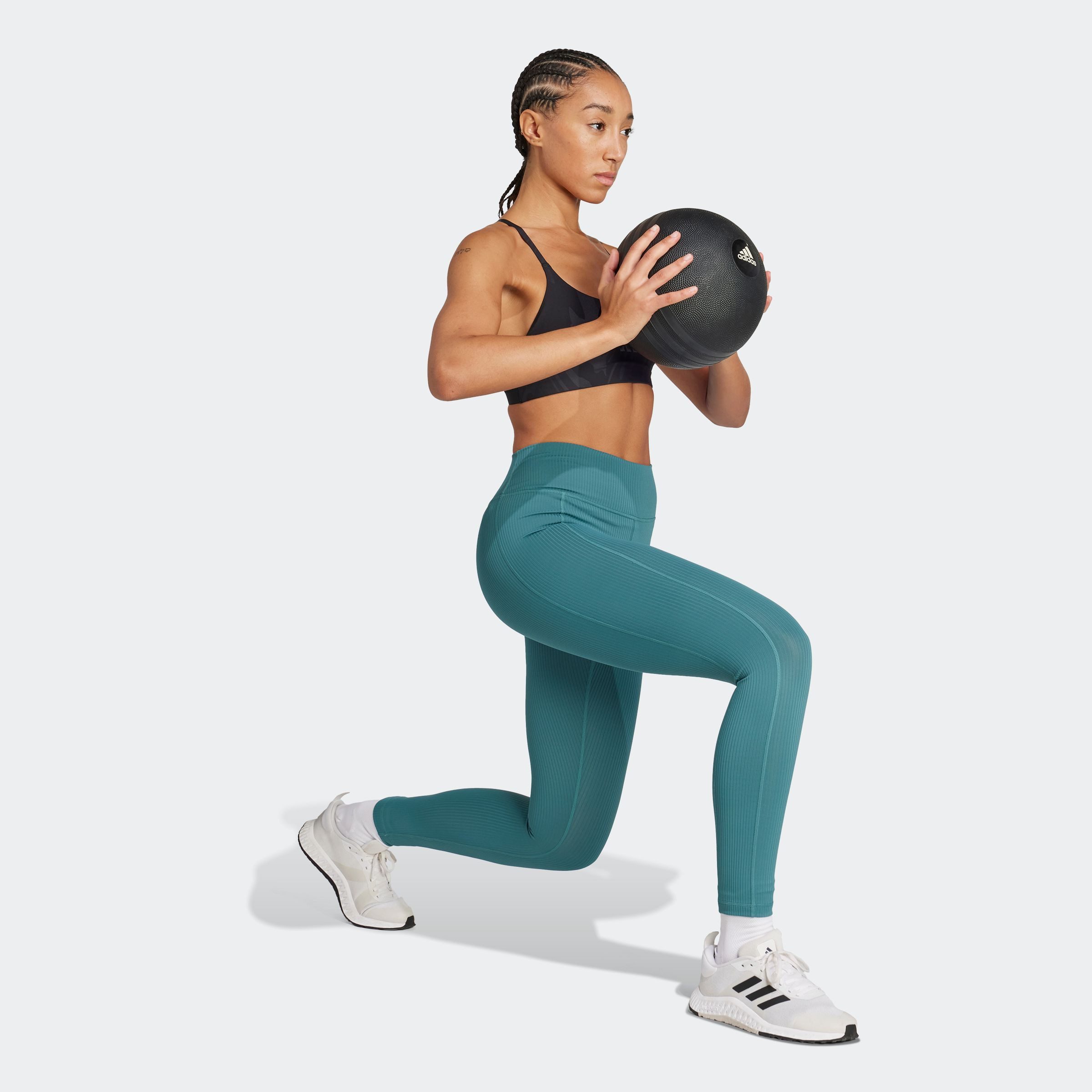 adidas Performance Trainingstights OPT RIB 7/8 L (1-delig)
