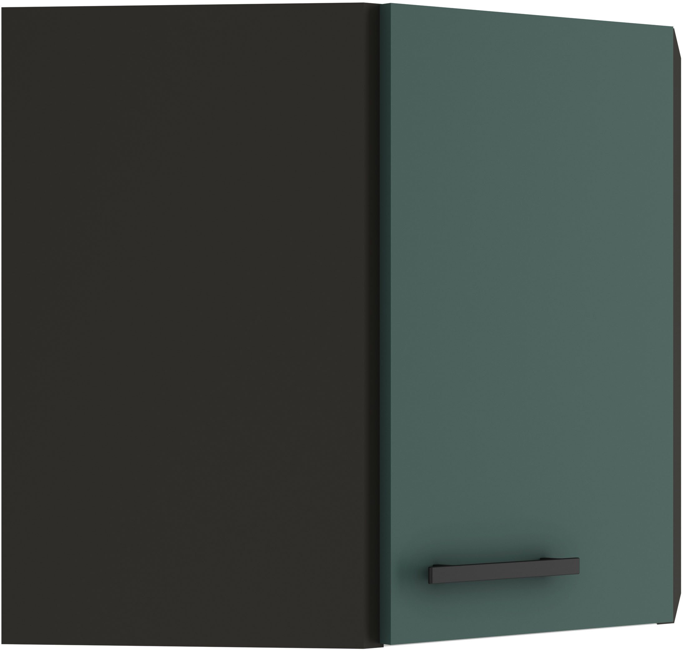 OPTIFIT Hangend hoekkastje Palma Breedte 60 x 60 cm, deuropening verwisselbaar