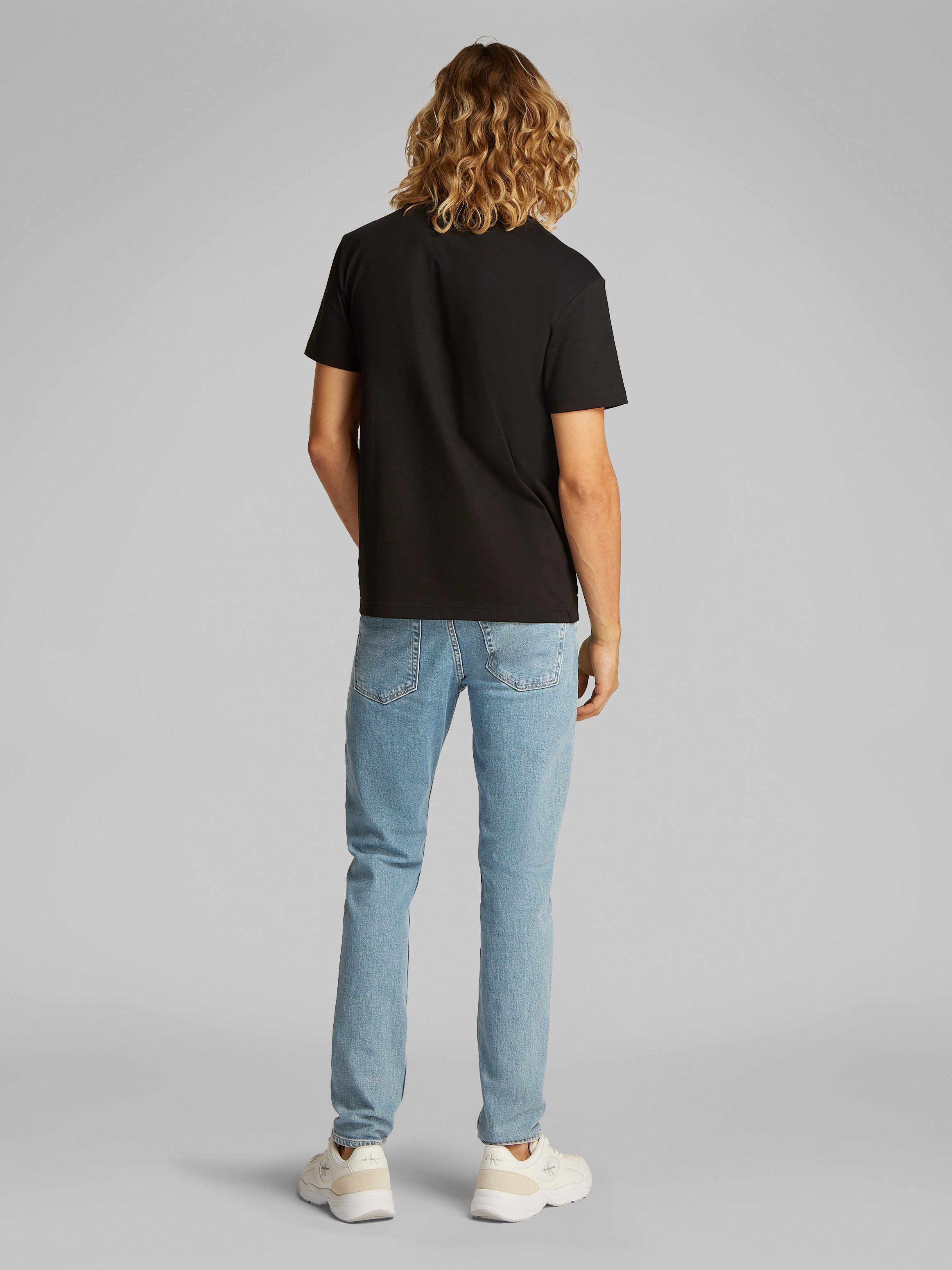 Calvin Klein T-shirt 2 PACK MONOLOGO (Set van 2)