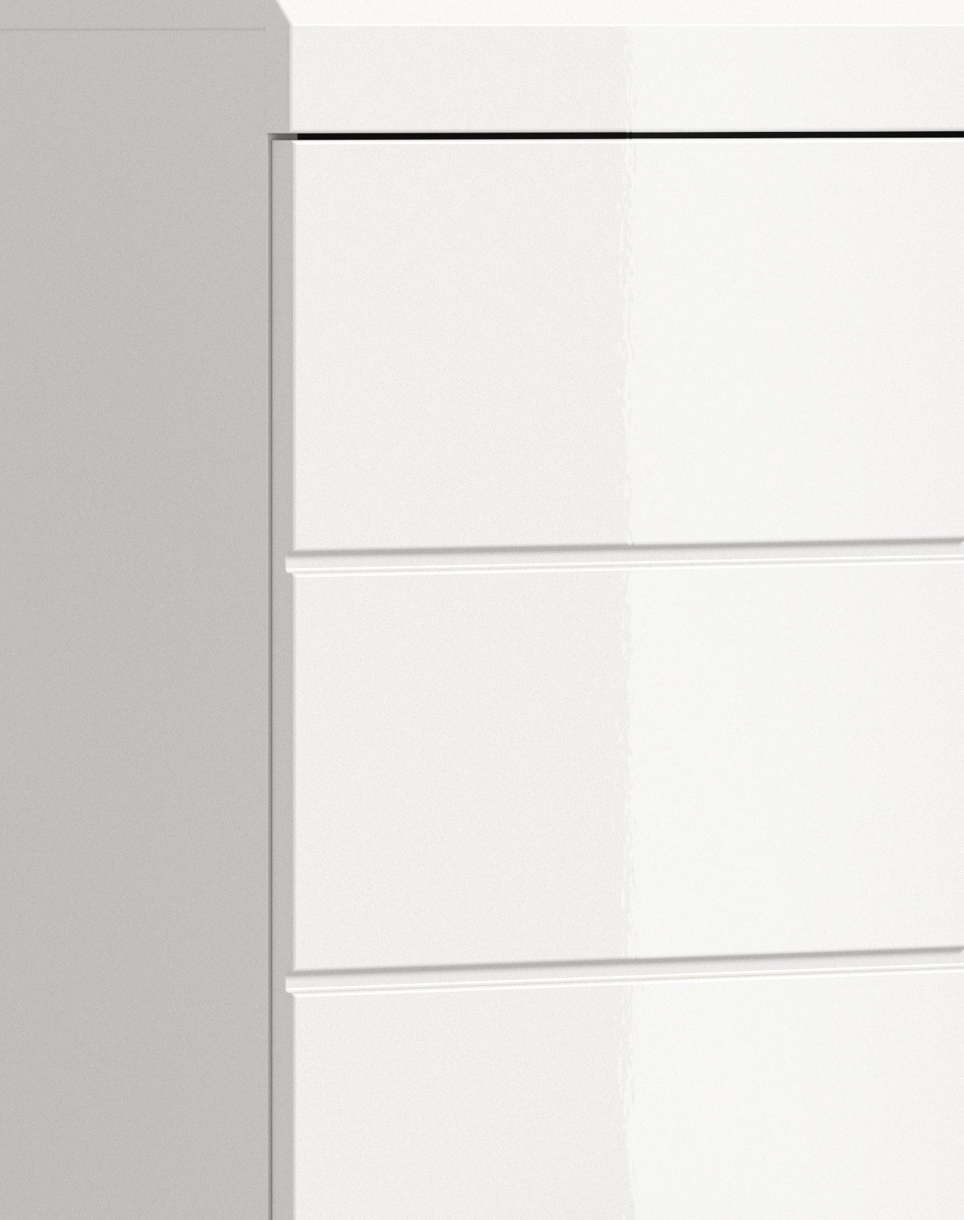 INOSIGN Badkamerserie Siena, 3-delig, bestaande uit: Hoge kast, wastafelonderkast, spiegelkast (set, 3-delig)