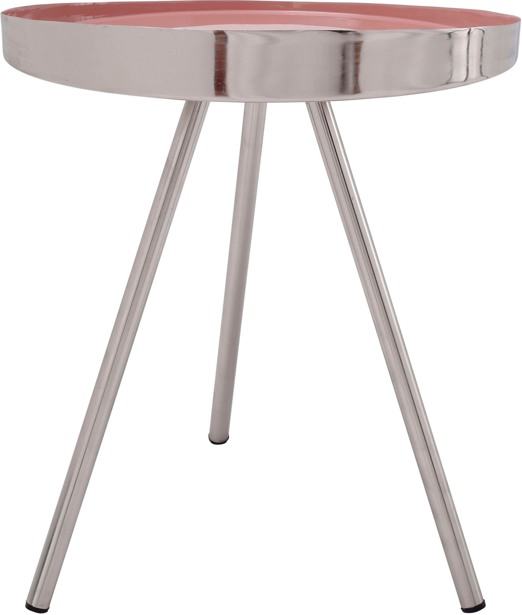 Kayoom Bijzettafel Morrison, ronde bijzettafel, elegante uitstraling (1 stuk)