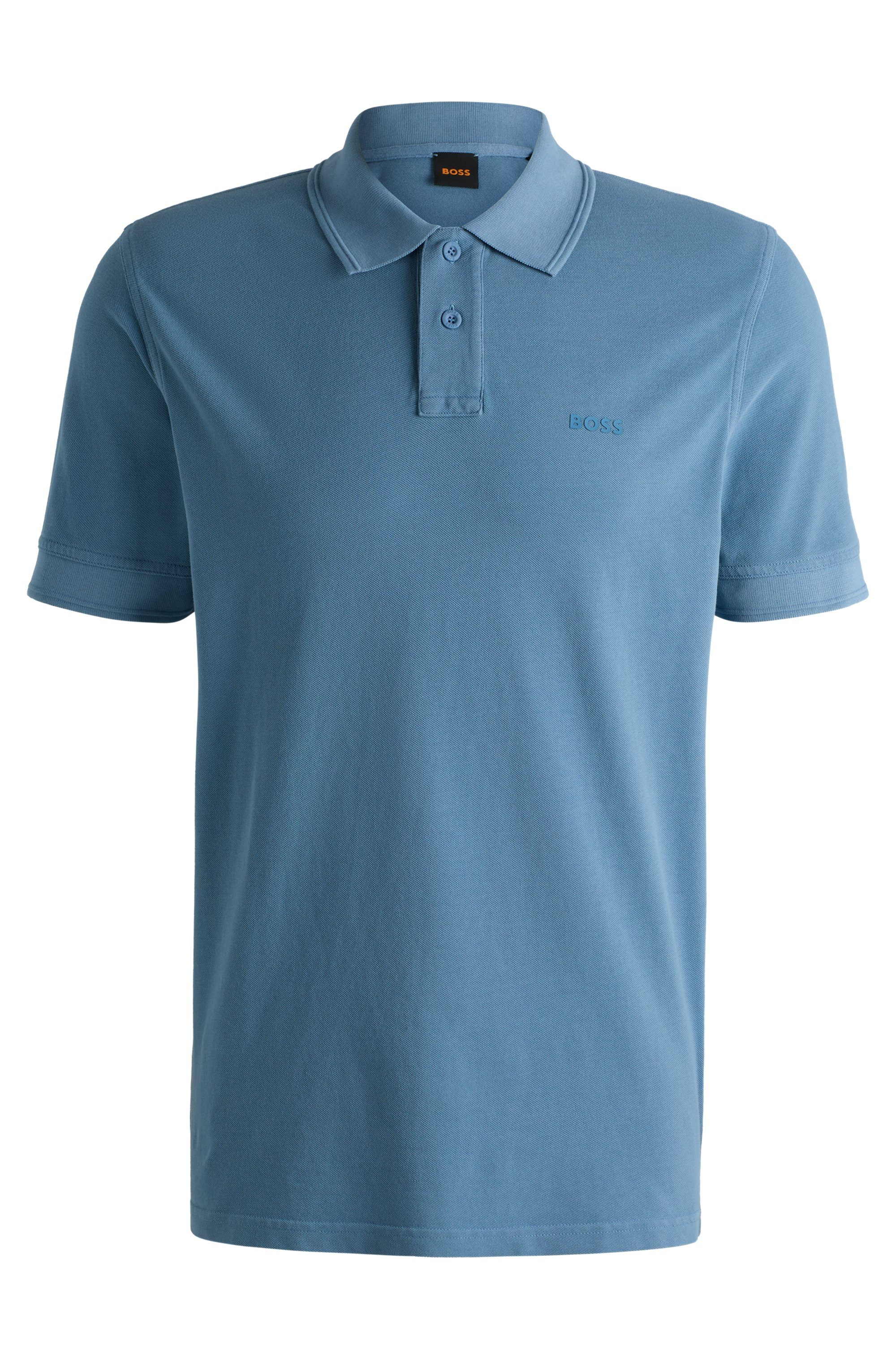 Boss Orange Poloshirt Prime met een polokraag
