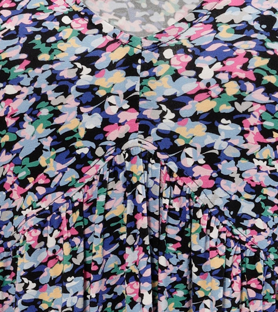 Aniston CASUAL Zomerjurk met kleurrijke, grafische bloemetjes bedrukt - nieuwe collectie