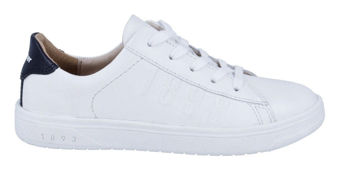 Richter Sneakers 1893 WMS: gemiddeld Veterschoen in een schone look, maat sjabloon om te downloaden
