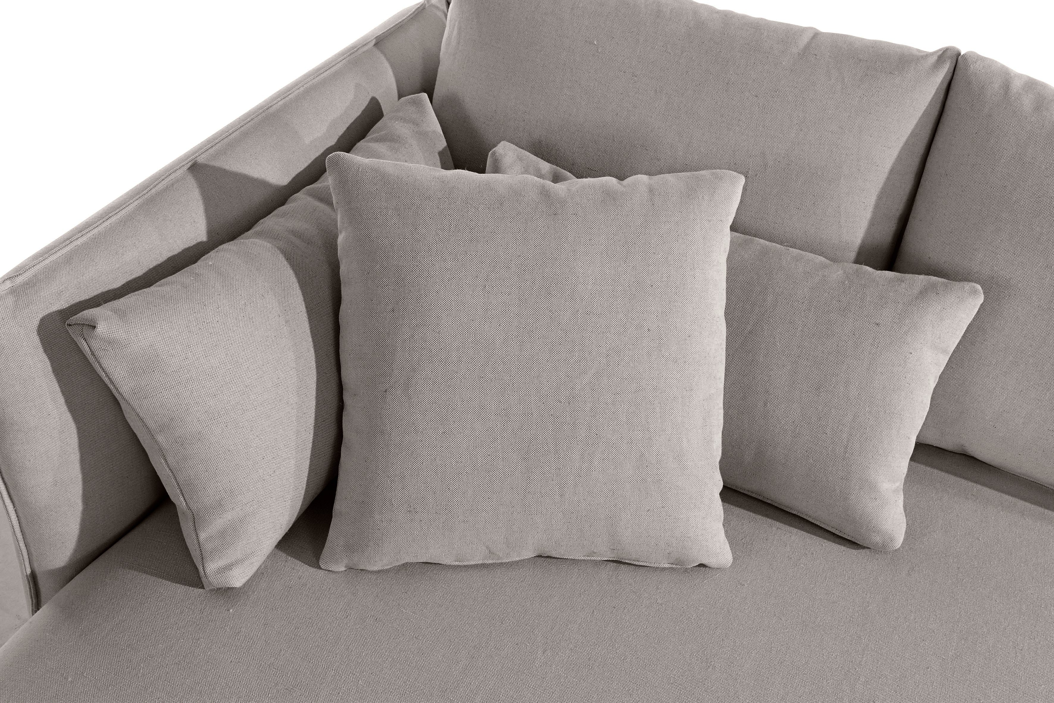 andas Ottomane Nöre korte lounge-module - zelf samenstellen, breedte 138 cm, diepte 128 cm